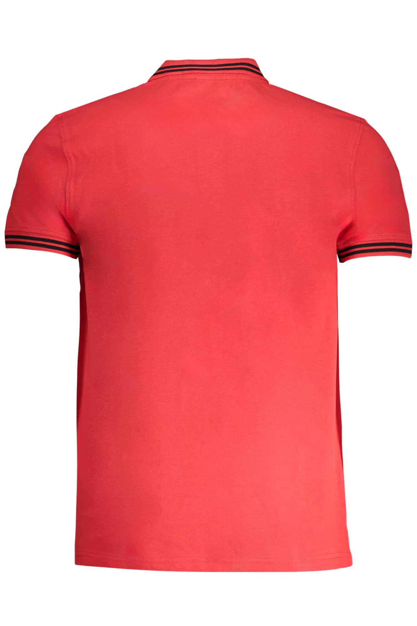 CAVALLI CLASS HERREN WEISS KURZARM POLOSHIRT
