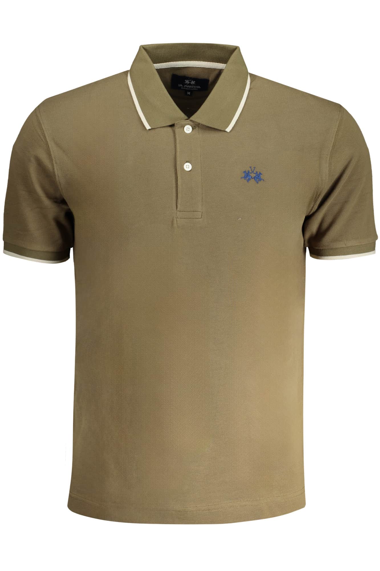 LA MARTINA HERREN BLAU KURZARM POLOSHIRT