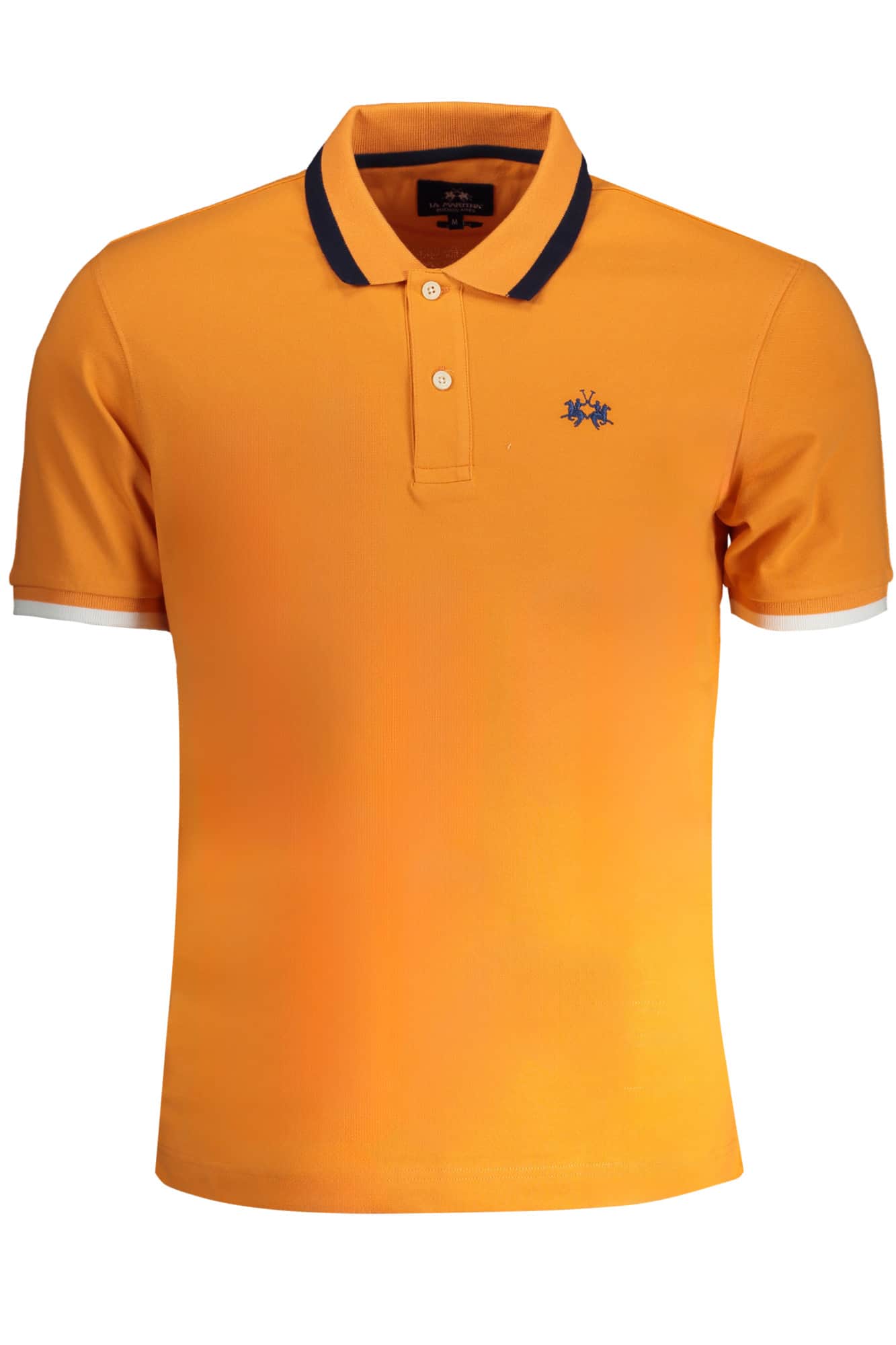LA MARTINA HERREN ORANGE KURZARM POLOSHIRT