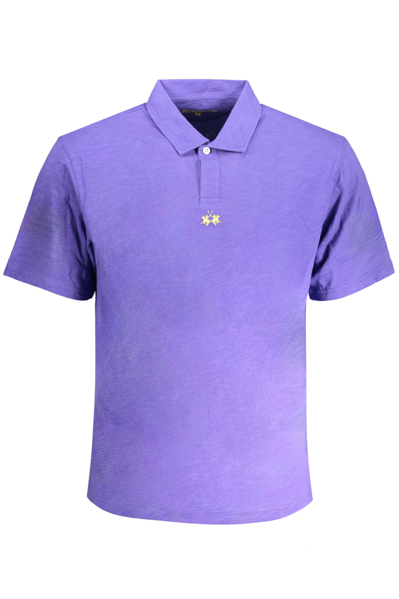 LA MARTINA LILA HERREN KURZARM POLOSHIRT