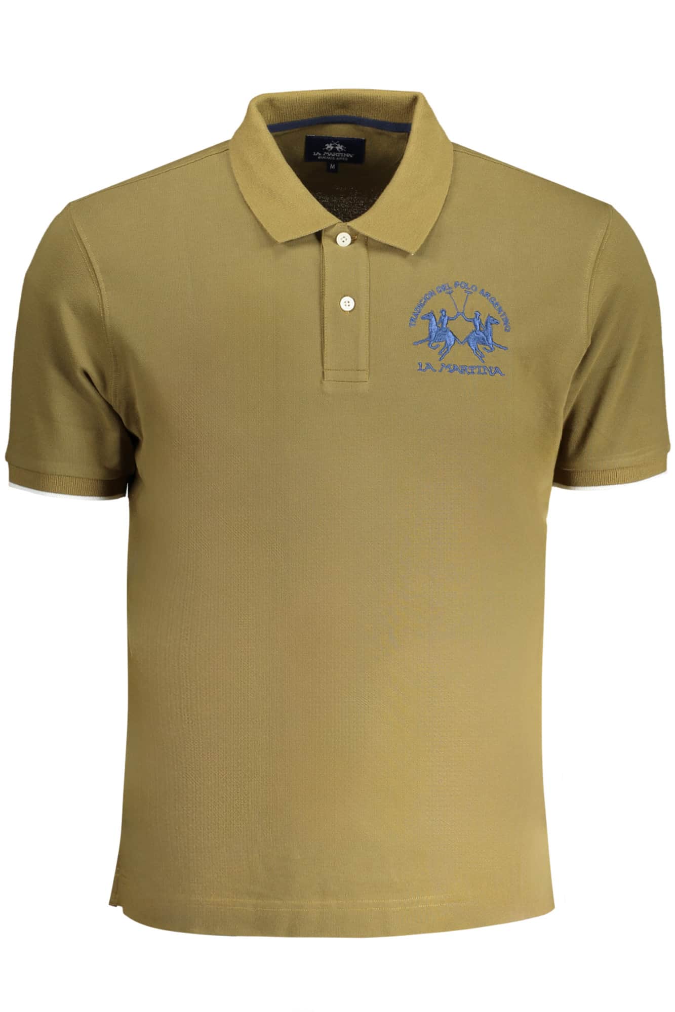 LA MARTINA HERREN GRÜN KURZARM POLOSHIRT