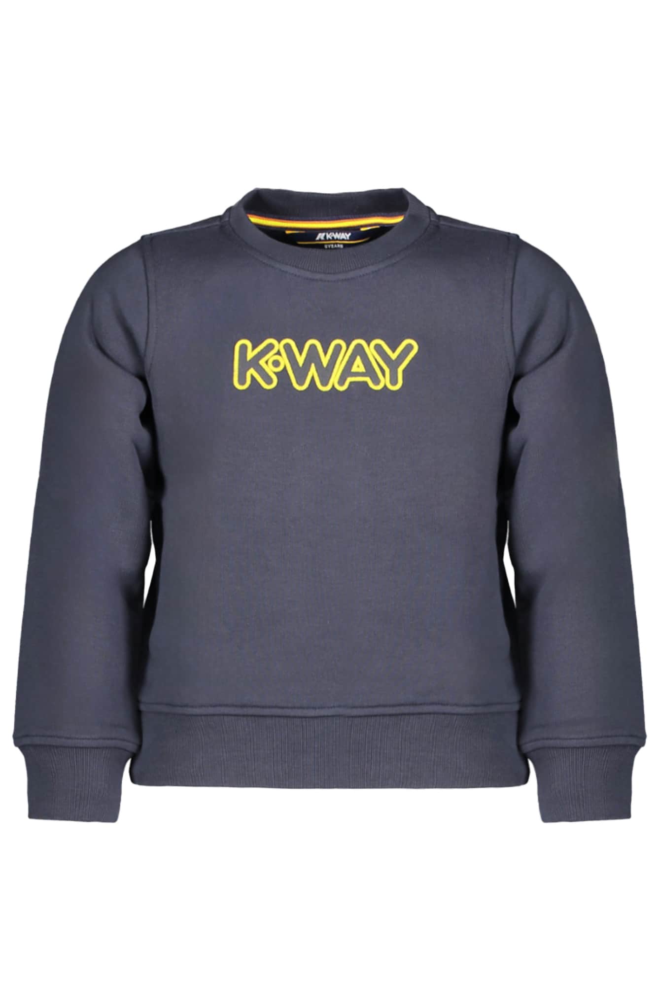 K-Way sweatshirt ohne reissverschluss für kinder blau