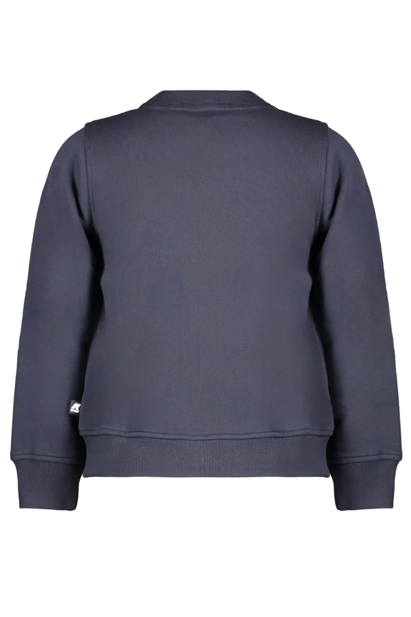 K-Way sweatshirt ohne reissverschluss für kinder blau