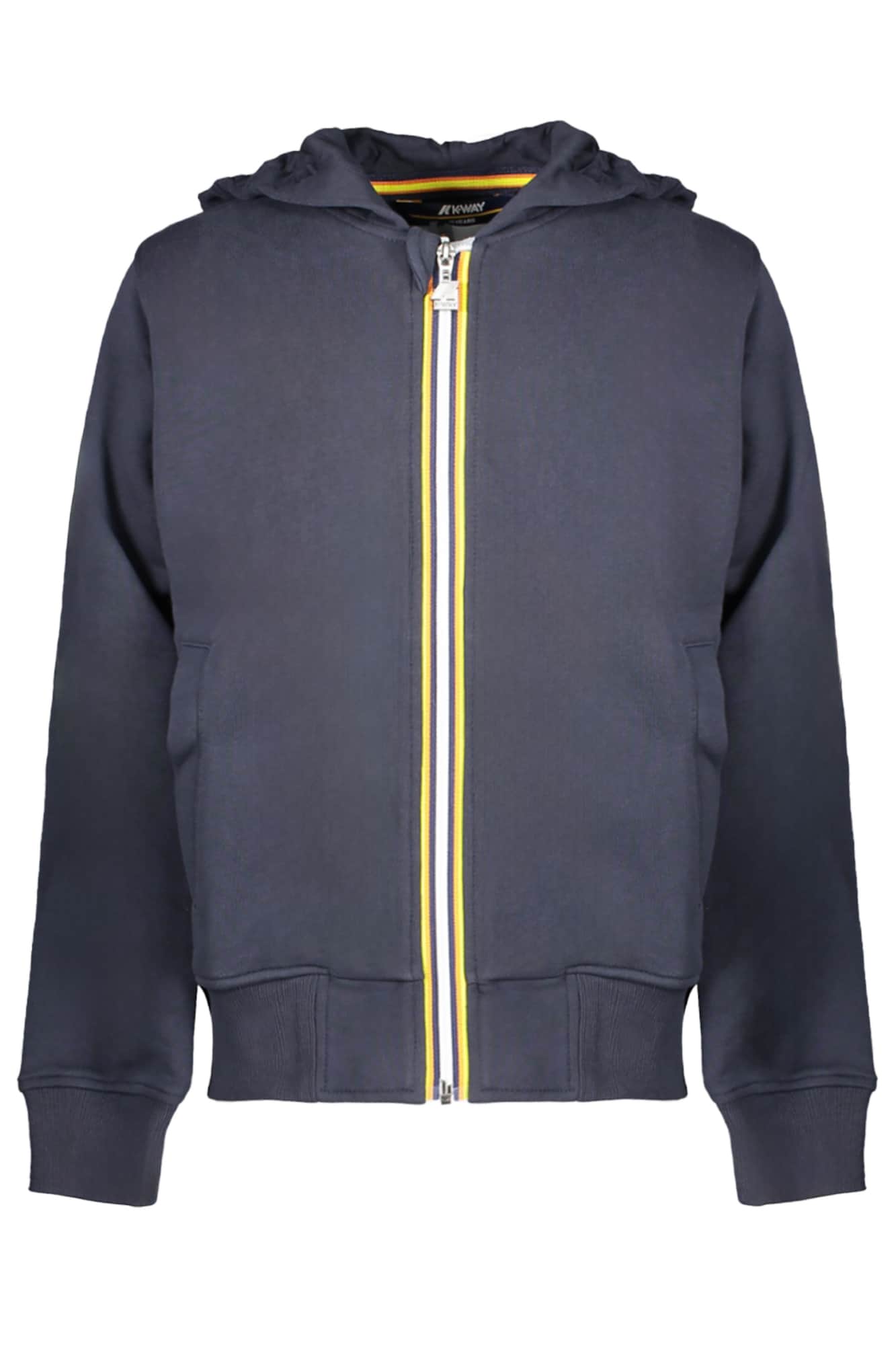 K-Way sweatshirt mit reissverschluss für kinder blau