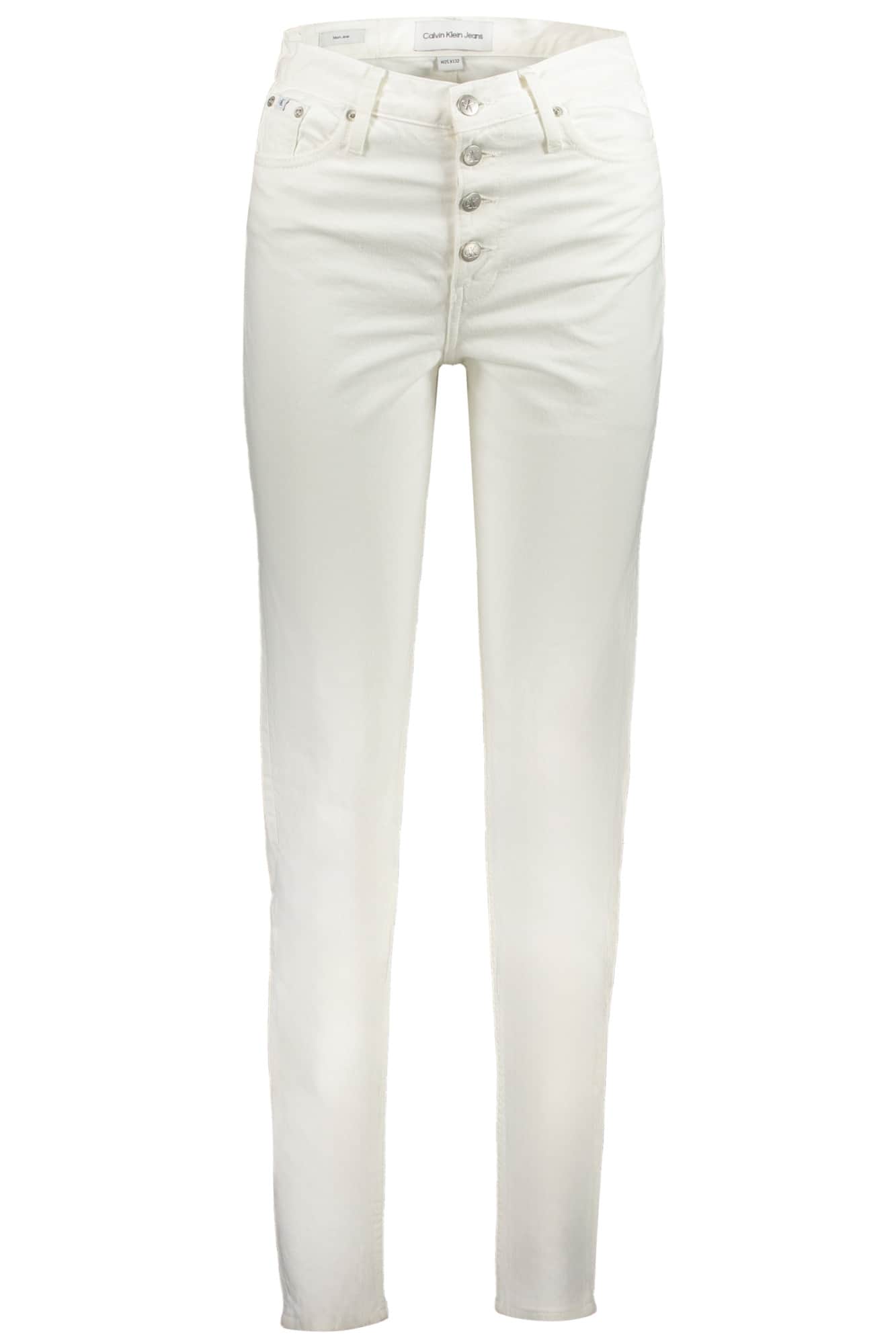 CALVIN KLEIN DAMEN DENIM JEANS WEISS