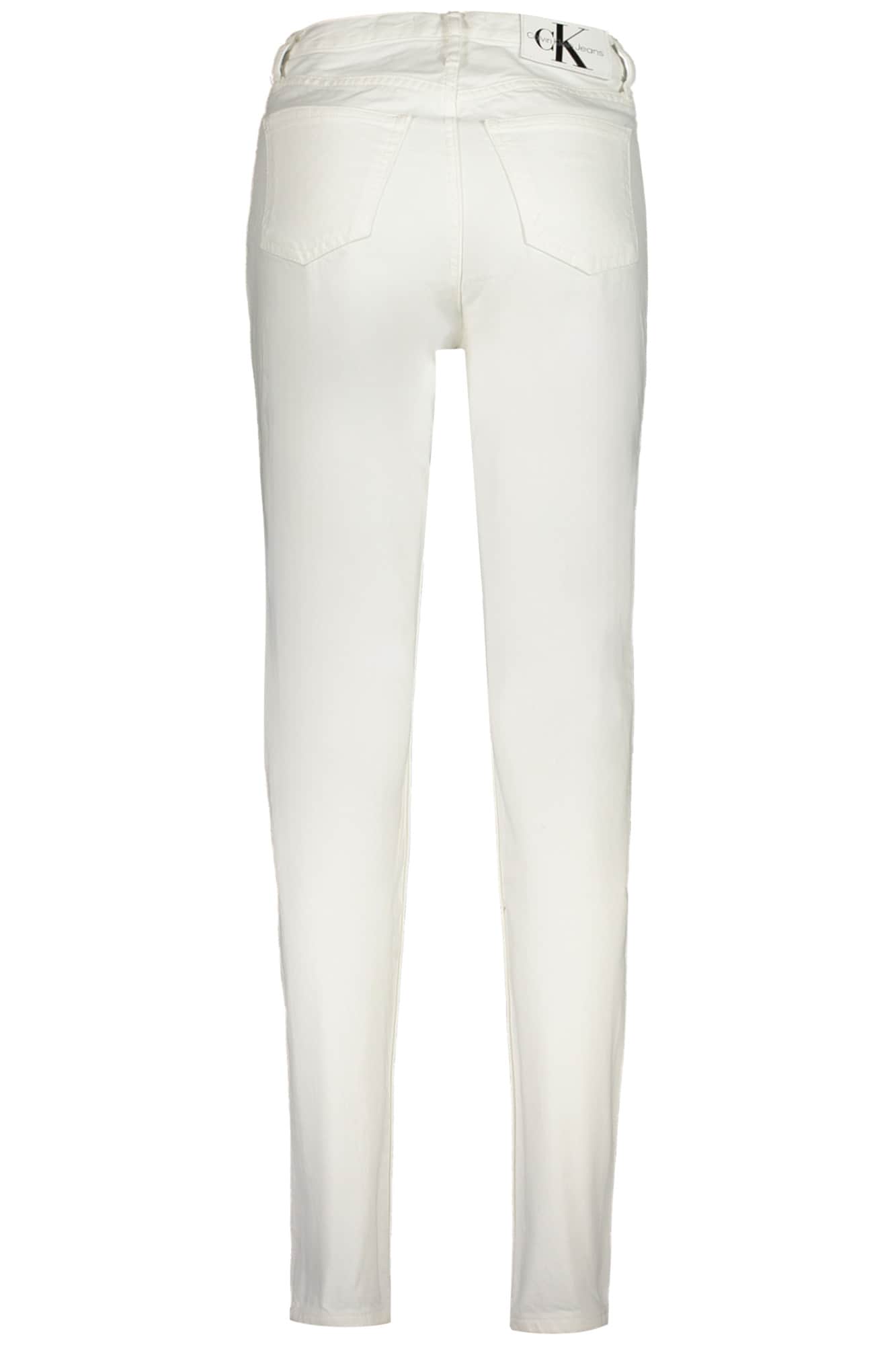 CALVIN KLEIN DAMEN DENIM JEANS WEISS