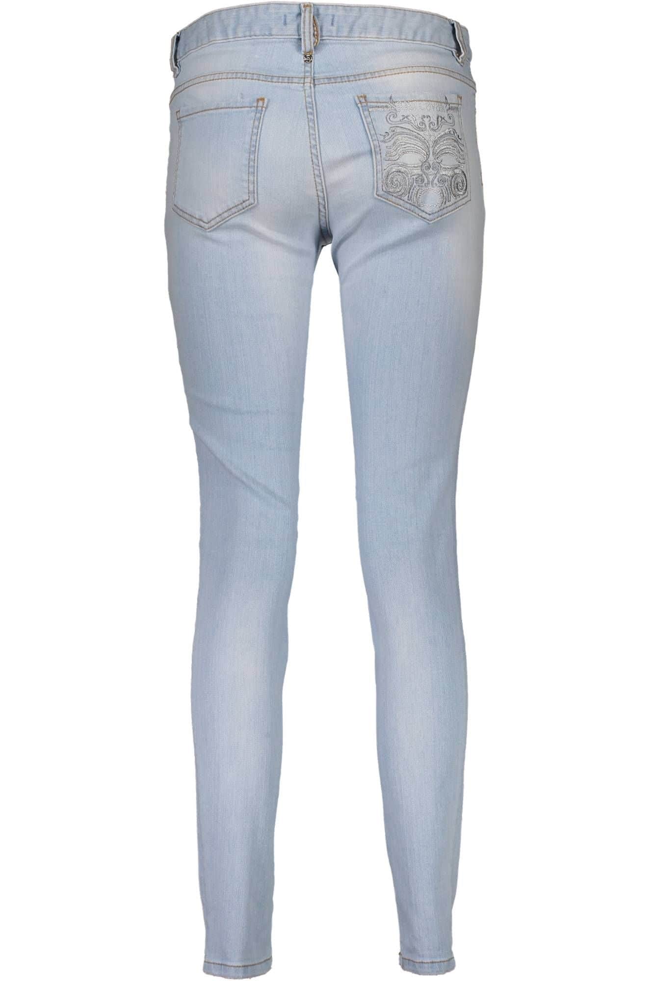 JUST CAVALLI JEANS DENIM DAMEN LEICHT BLAU