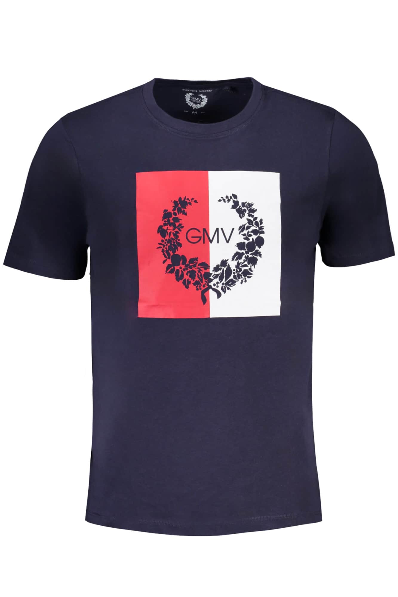 GIAN MARCO VENTURI HERREN KURZARM T-SHIRT SCHWARZ