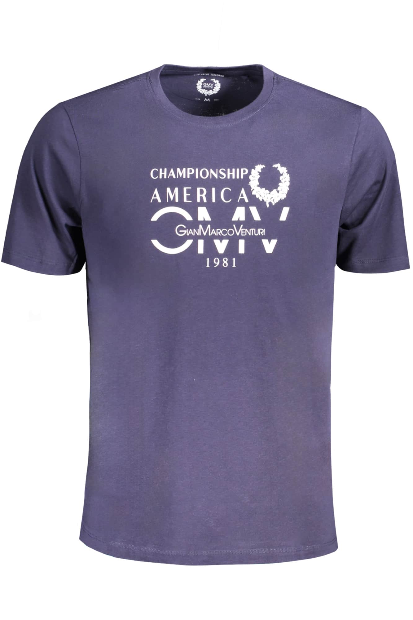 GIAN MARCO VENTURI GELB HERREN KURZARM T-SHIRT