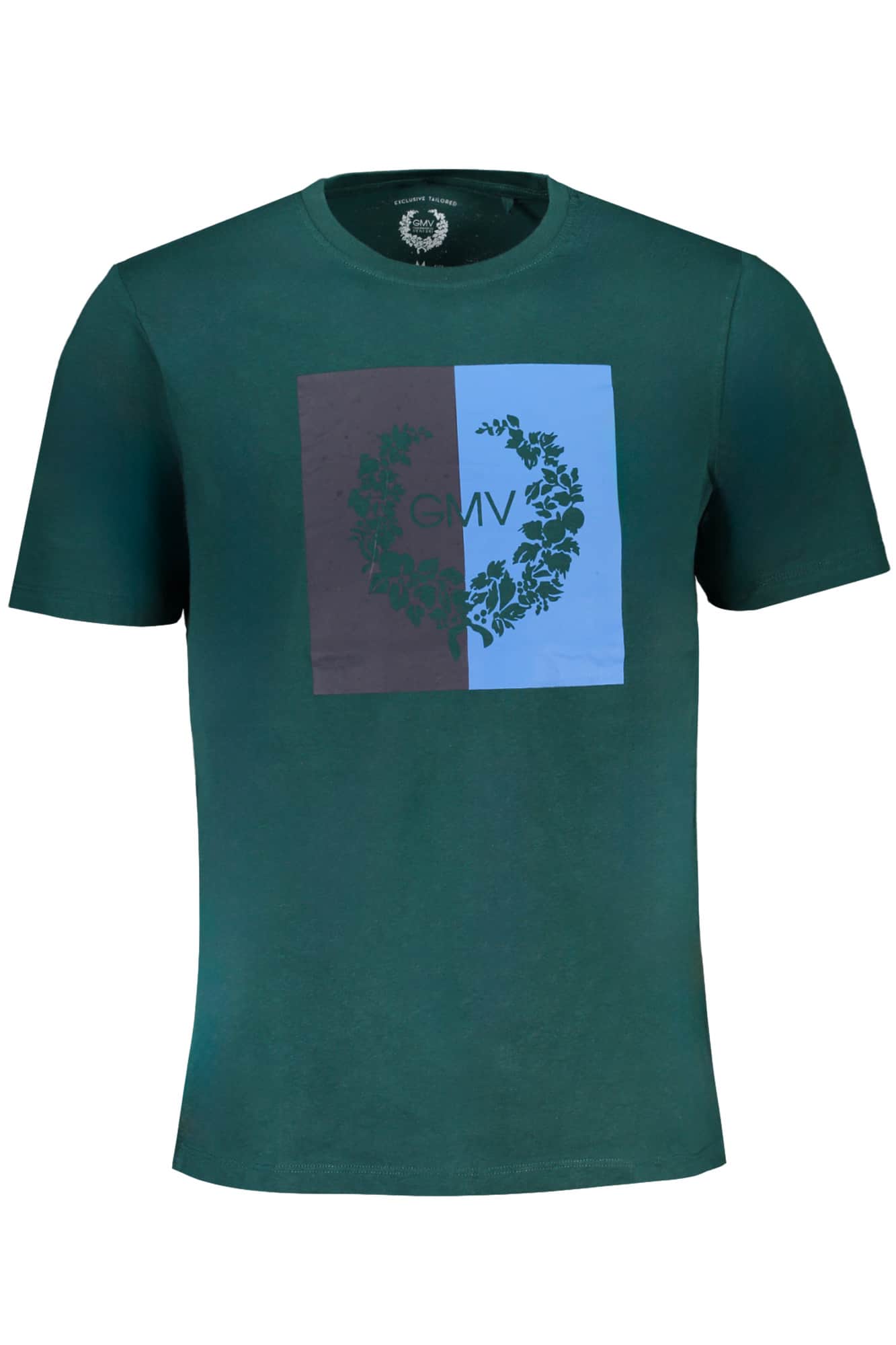 GIAN MARCO VENTURI HERREN KURZARM T-SHIRT SCHWARZ