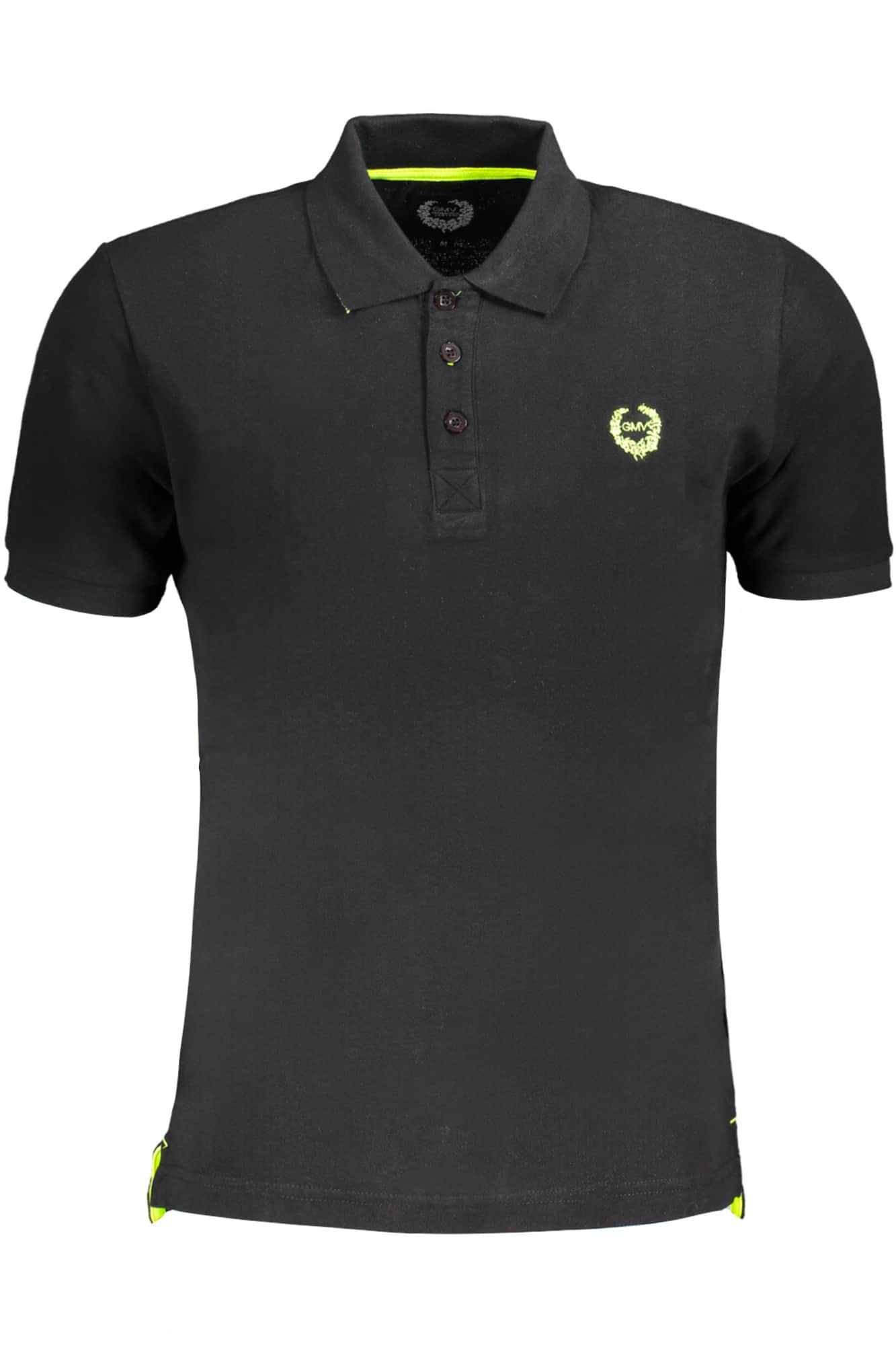 GIAN MARCO VENTURI HERREN KURZARM POLOSHIRT BLAU