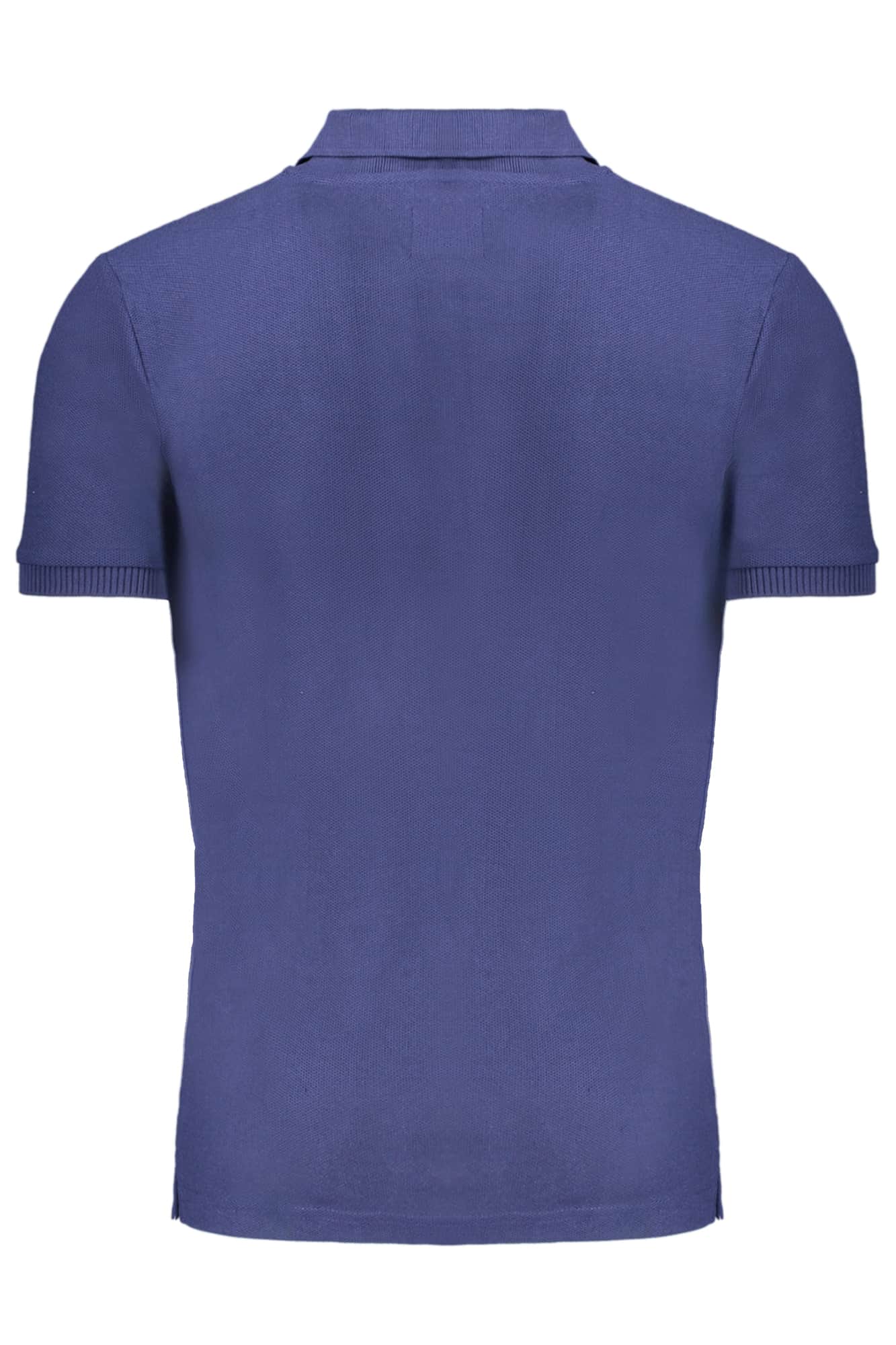 GIAN MARCO VENTURI HERREN KURZARM POLOSHIRT BLAU