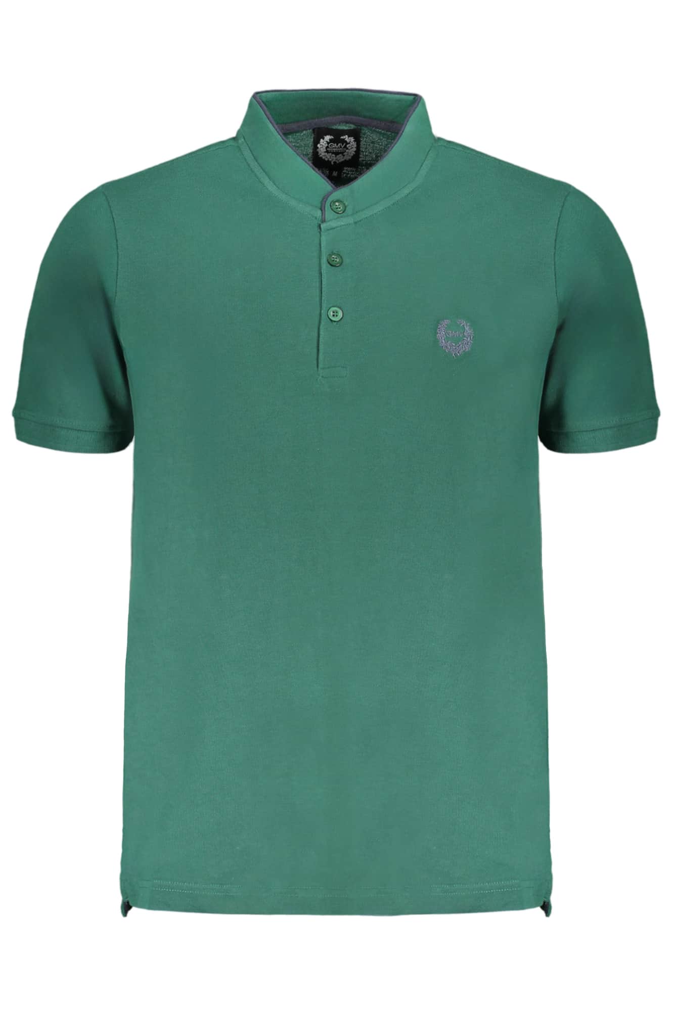 GIAN MARCO VENTURI GRÜN HERREN KURZARM POLOSHIRT