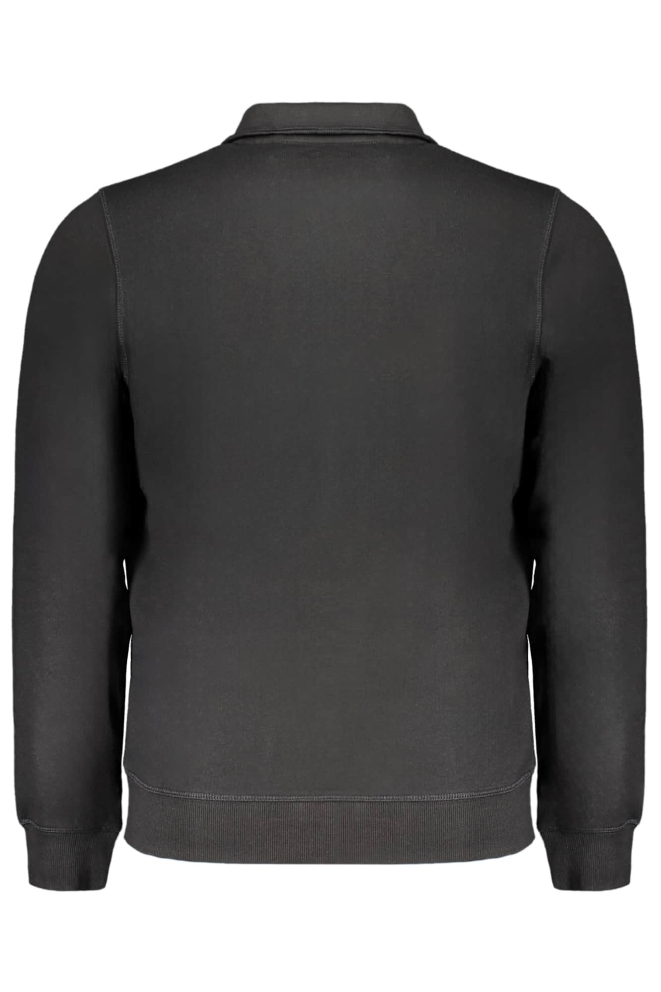 GIAN MARCO VENTURI HERREN SCHWARZ SWEATSHIRT MIT REISSVERSCHLUSS