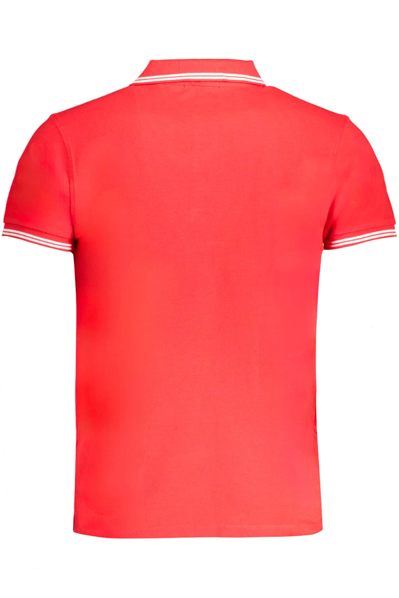 CAVALLI CLASS HERREN KURZARM POLOSHIRT ROT