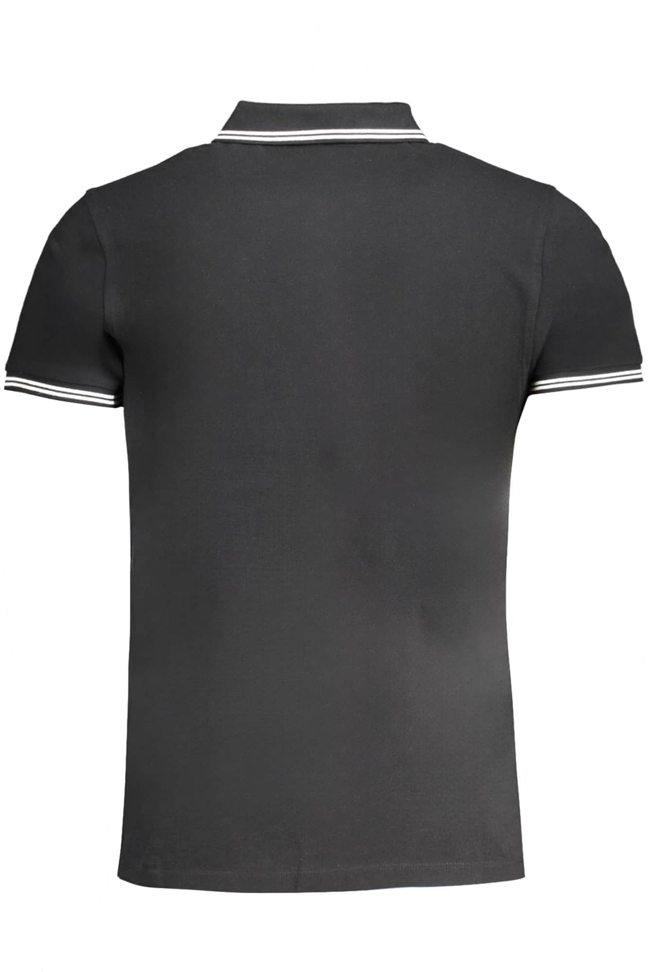 CAVALLI CLASS HERREN WEISS KURZARM POLOSHIRT