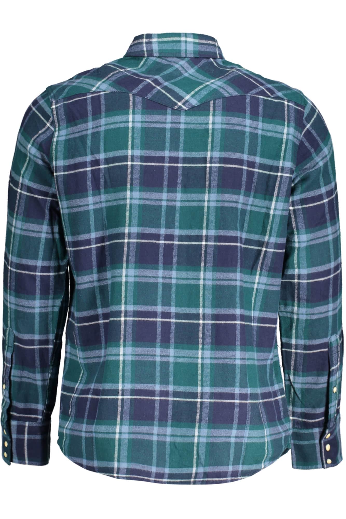WRANGLER LANGARM SHIRT HERREN GRÜN