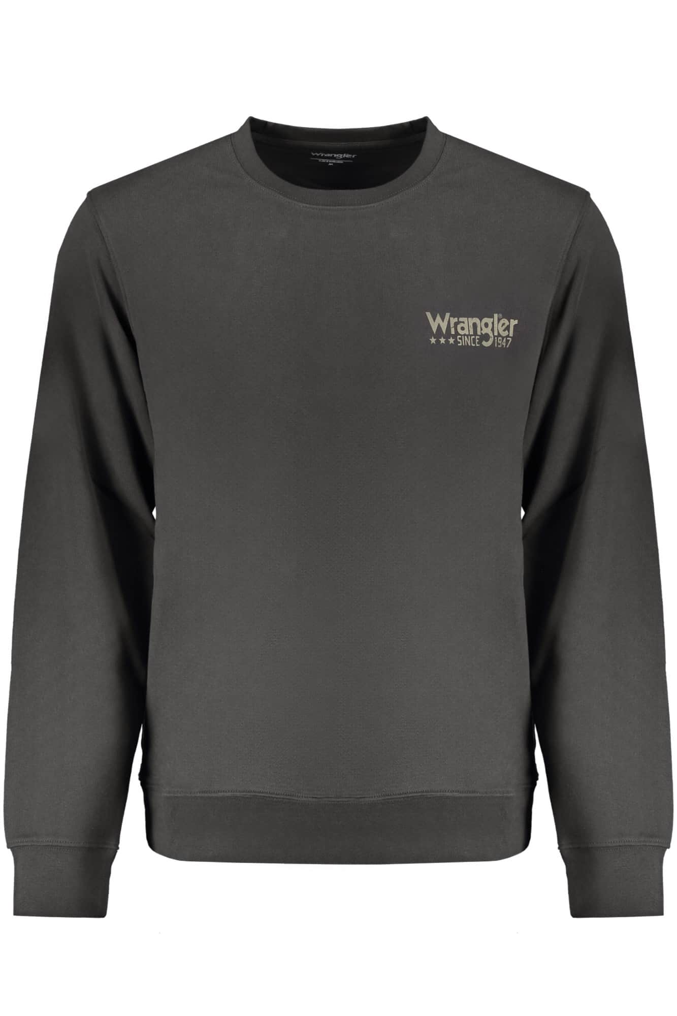 WRANGLER HERREN SCHWARZ MIT REISSVERSCHLUSS SWEATSHIRT