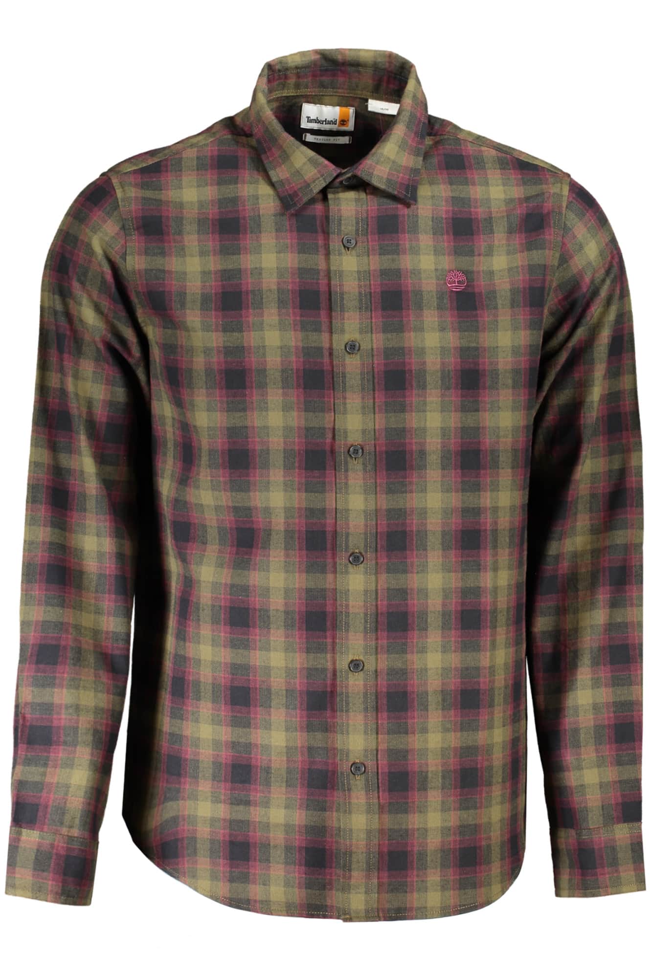 TIMBERLAND HERREN LANGARM SHIRT BRAUN