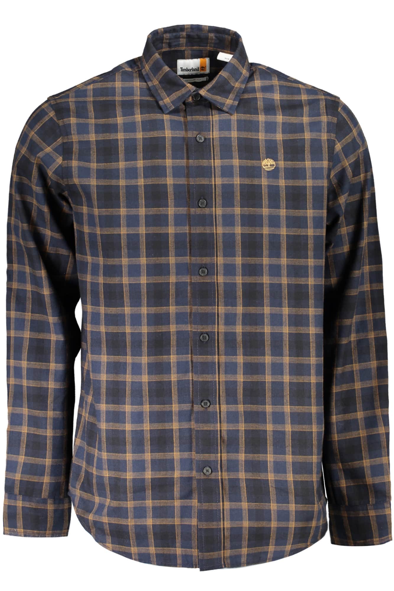 TIMBERLAND HERREN LANGARM SHIRT BRAUN