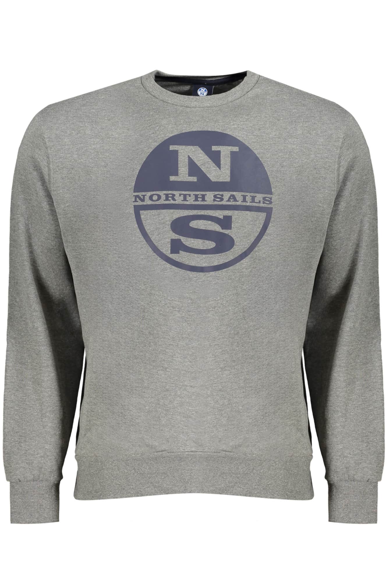 NORTH SAILS HERREN MIT REISSVERSCHLUSS SWEATSHIRT GRAU