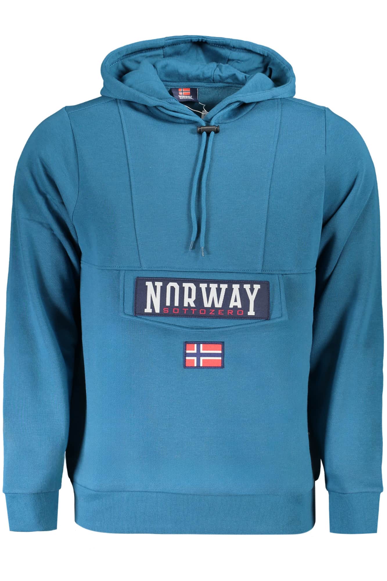 NORWAY 1963 HERREN MIT REISSVERSCHLUSS SWEATSHIRT GRAU