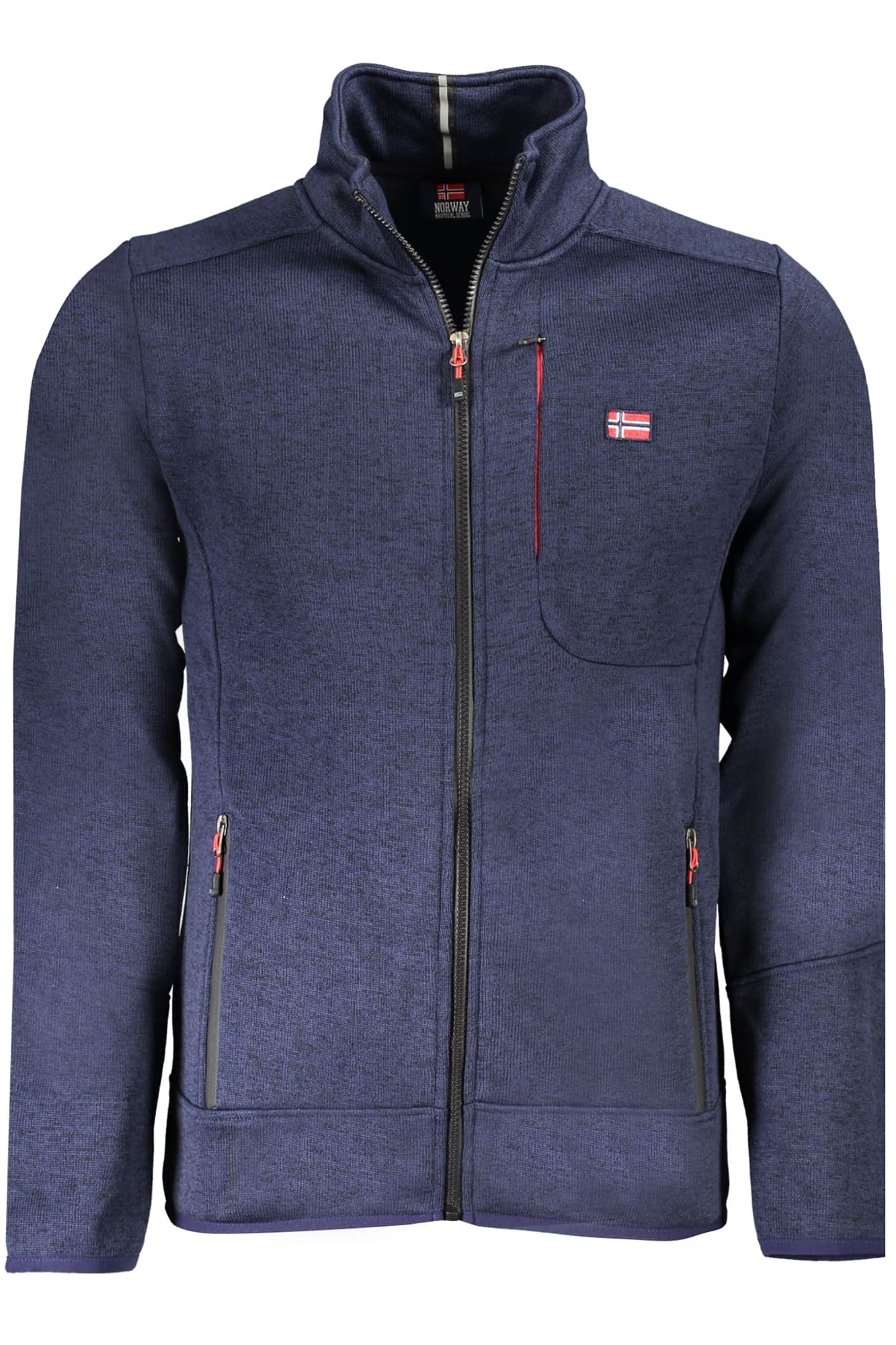 NORWAY 1963 HERREN BLAU MIT REISSVERSCHLUSS SWEATSHIRT