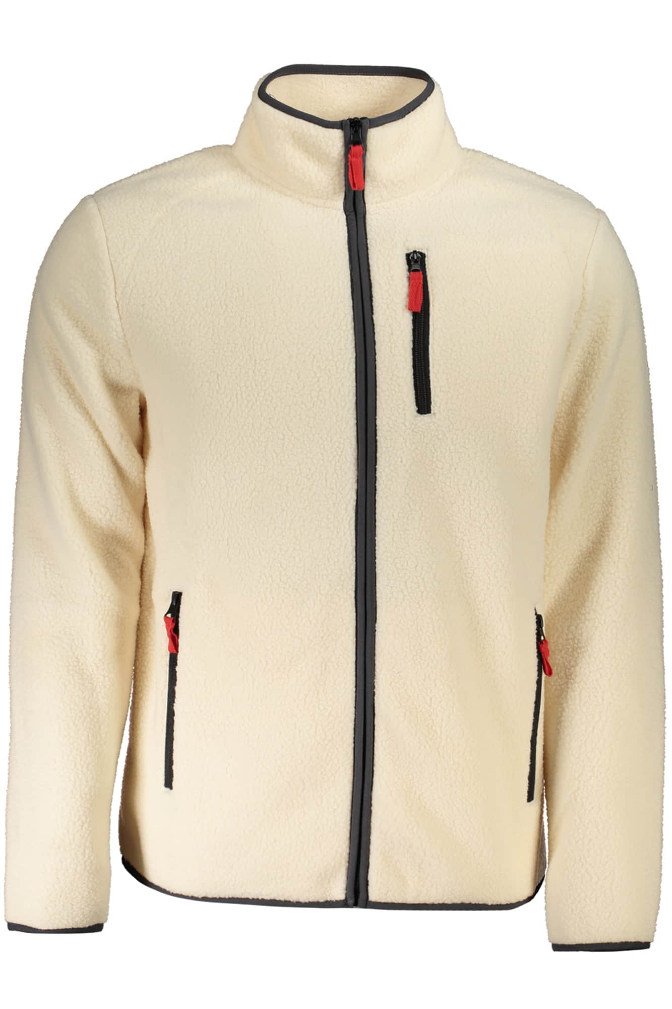 NORWAY 1963 HERREN MIT REISSVERSCHLUSS SWEATSHIRT BEIGE