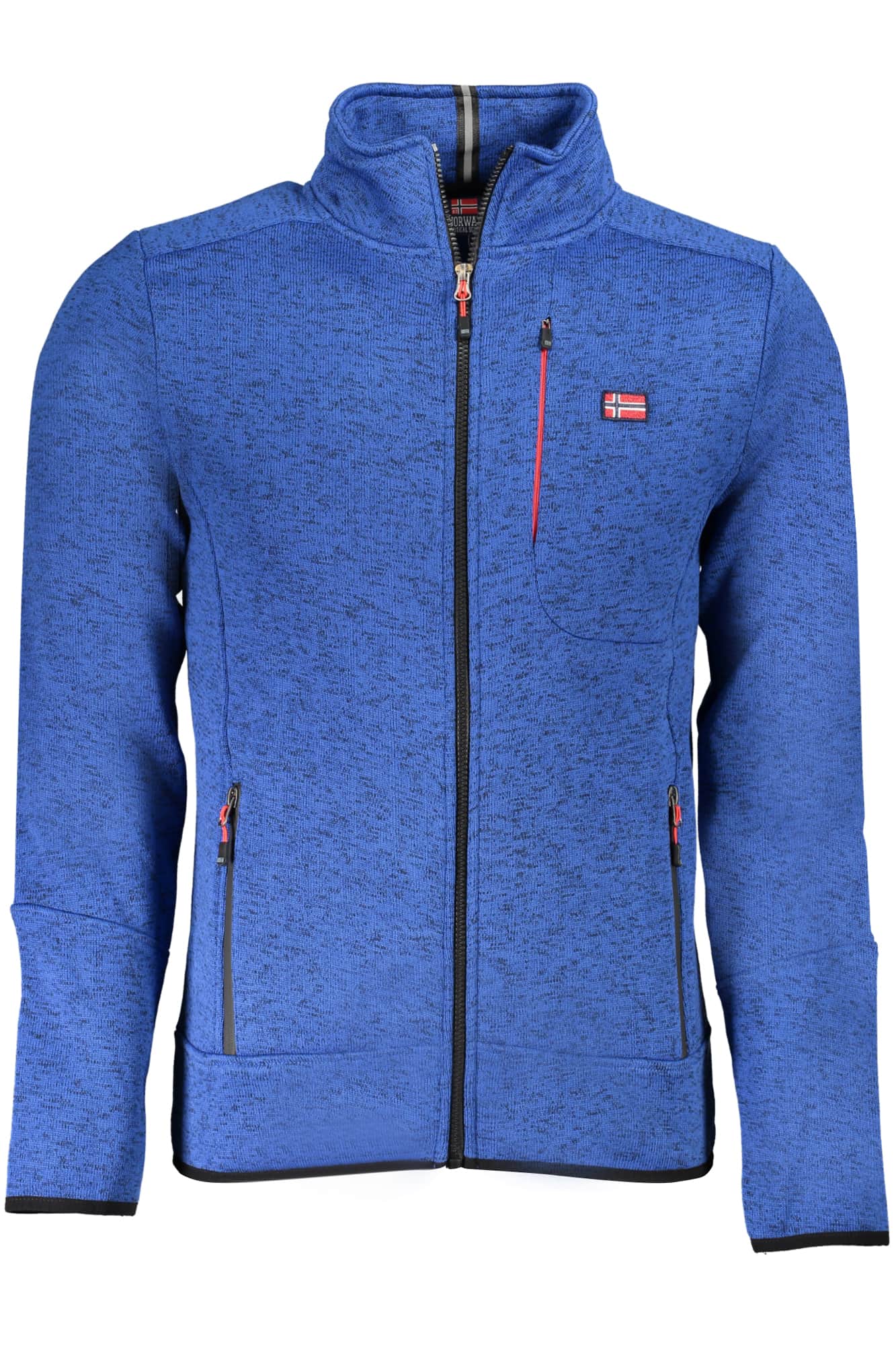 NORWAY 1963 HERREN BLAU MIT REISSVERSCHLUSS SWEATSHIRT