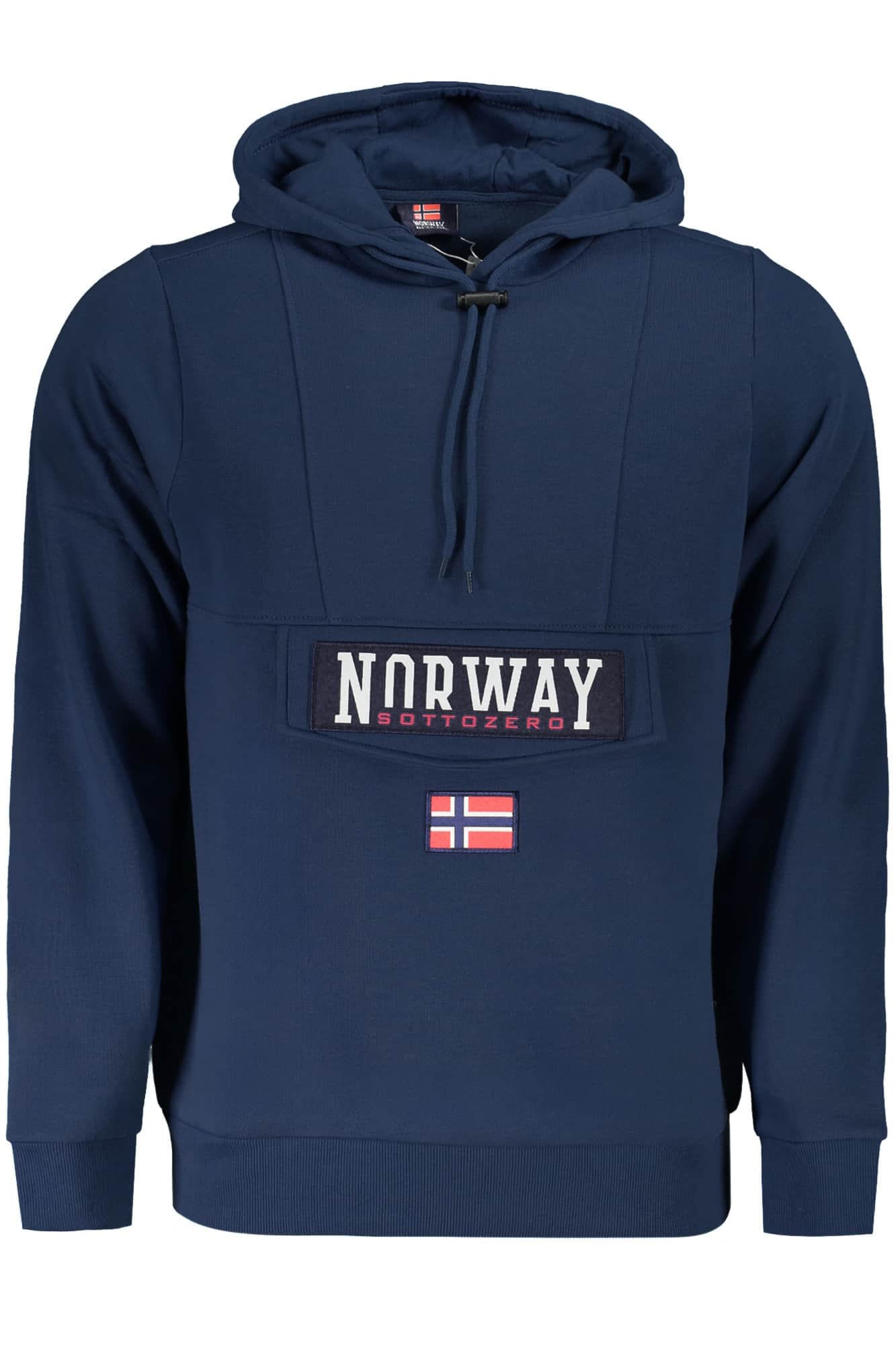 Norway 1963 herren blau mit reissverschluss sweatshirt