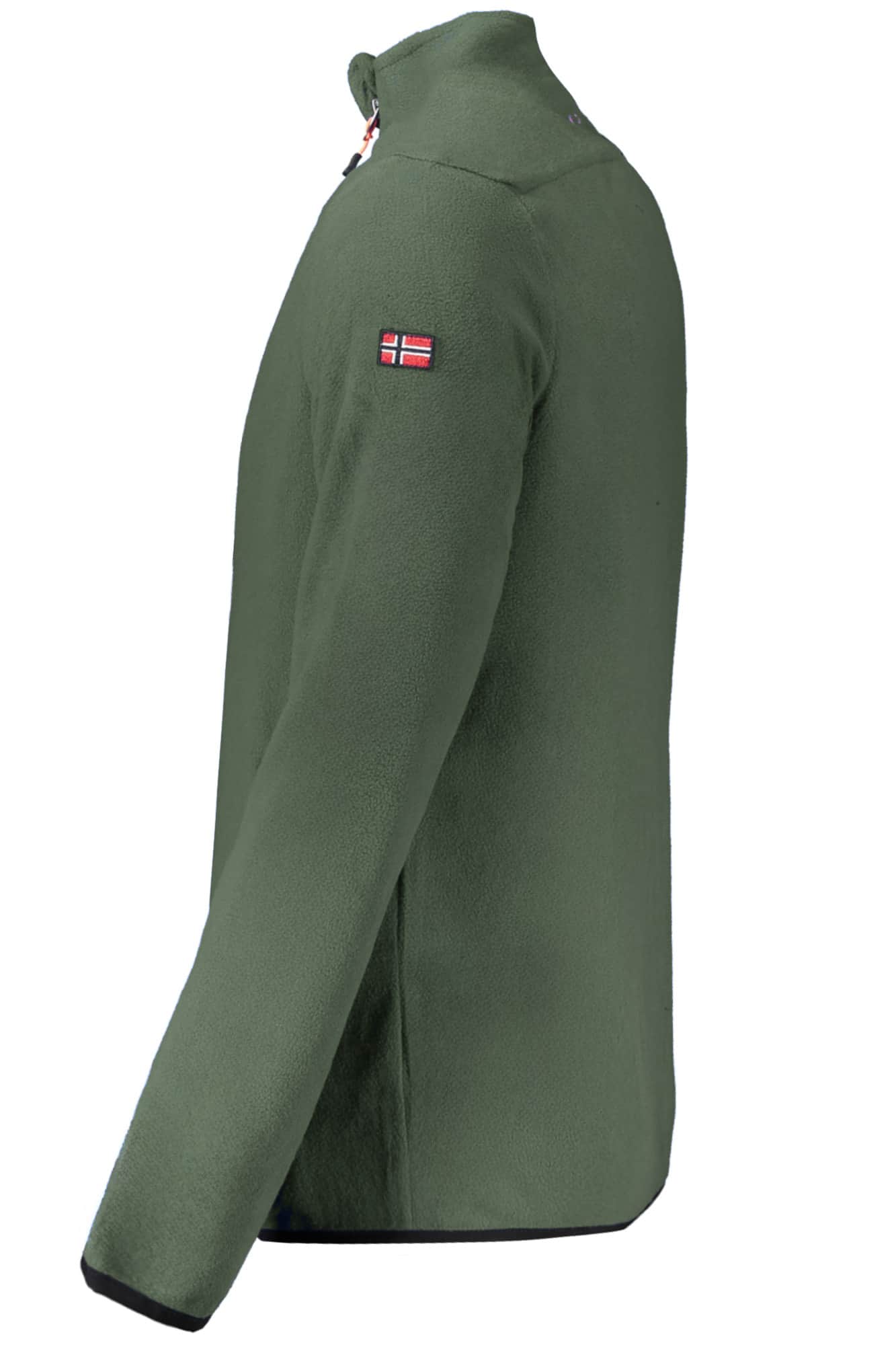 Norway 1963 herren mit reissverschluss sweatshirt grün