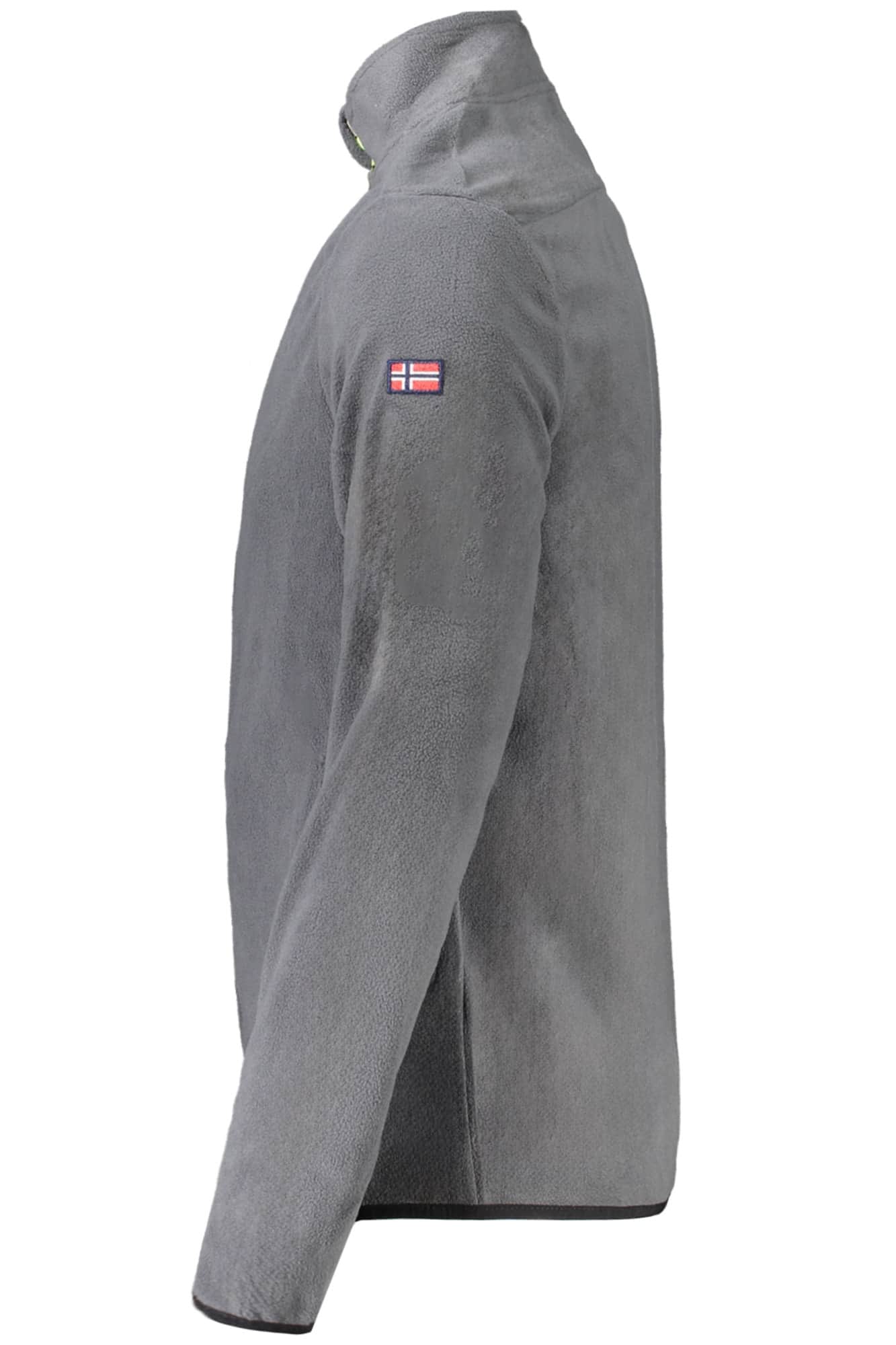 Norway 1963 herren mit reissverschluss sweatshirt grün