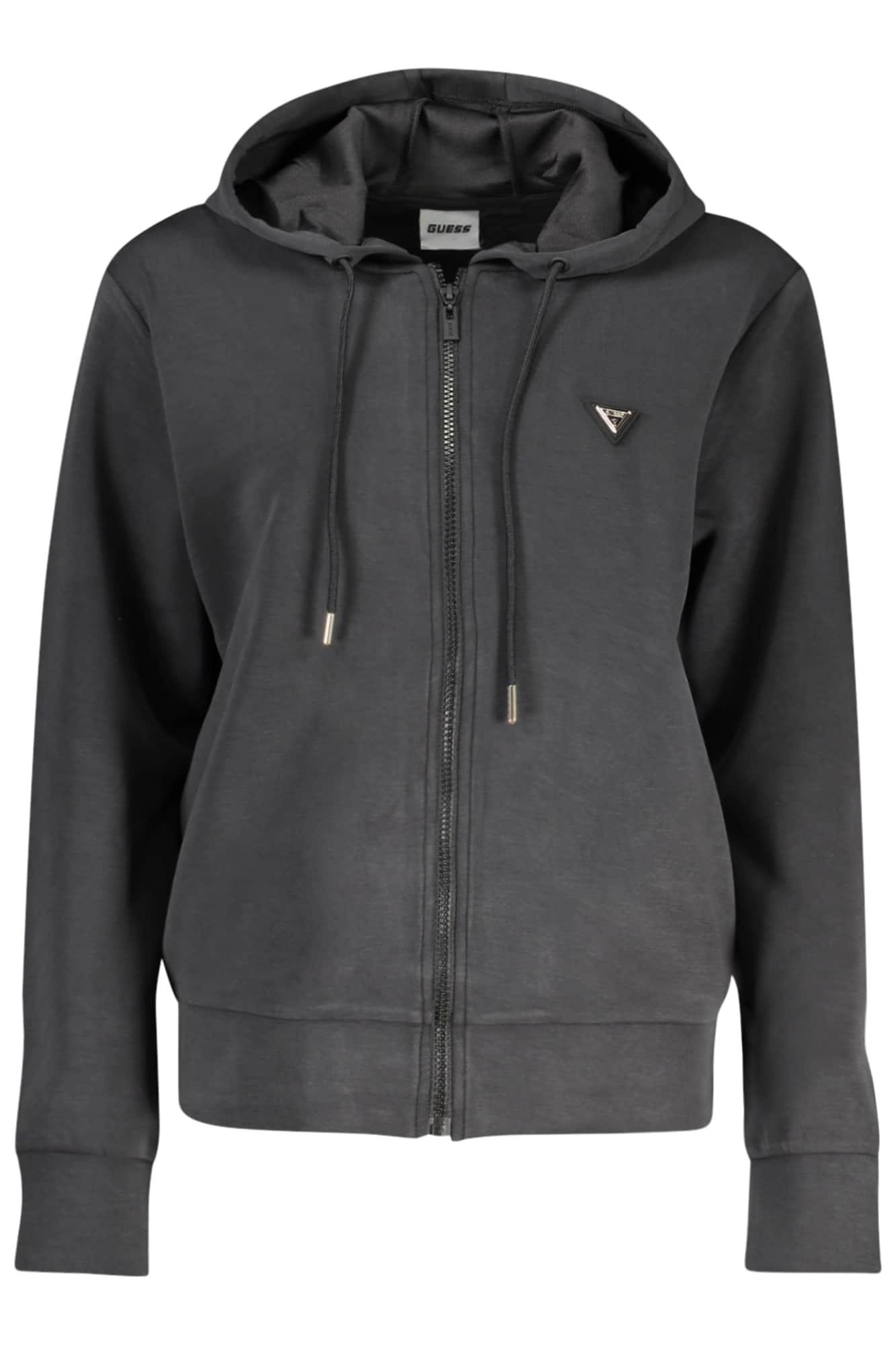 Guess Jeans damen mit reissverschluss sweatshirt schwarz