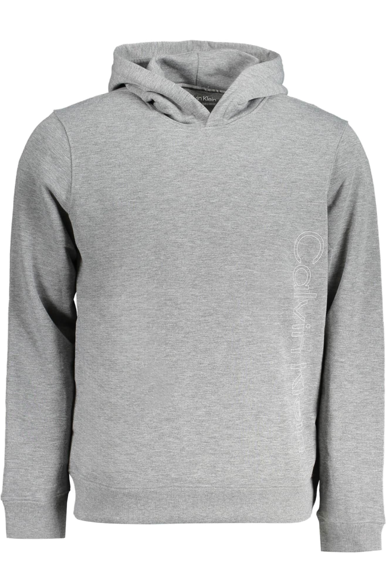 CALVIN KLEIN HERREN MIT REISSVERSCHLUSS SWEATSHIRT GRAU