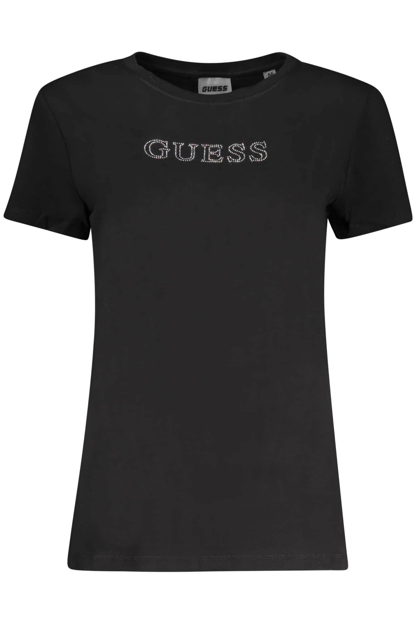 Guess Jeans kurzarm t-shirt damen schwarz