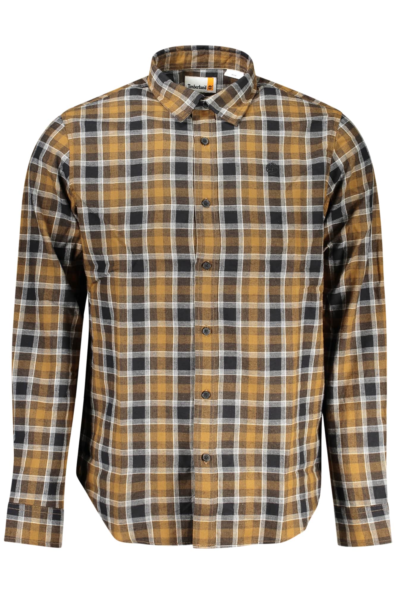 TIMBERLAND HERREN LANGARM SHIRT BRAUN