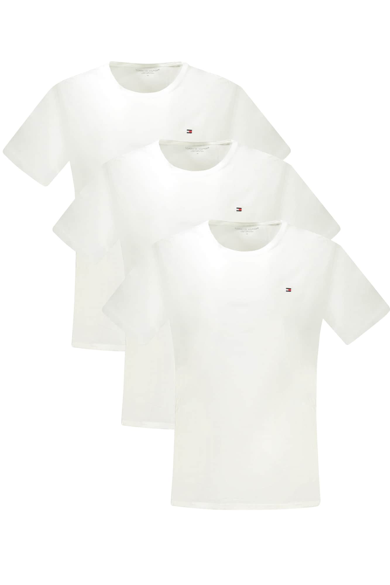 TOMMY HILFIGER KURZARM T-SHIRT HERREN WEISS