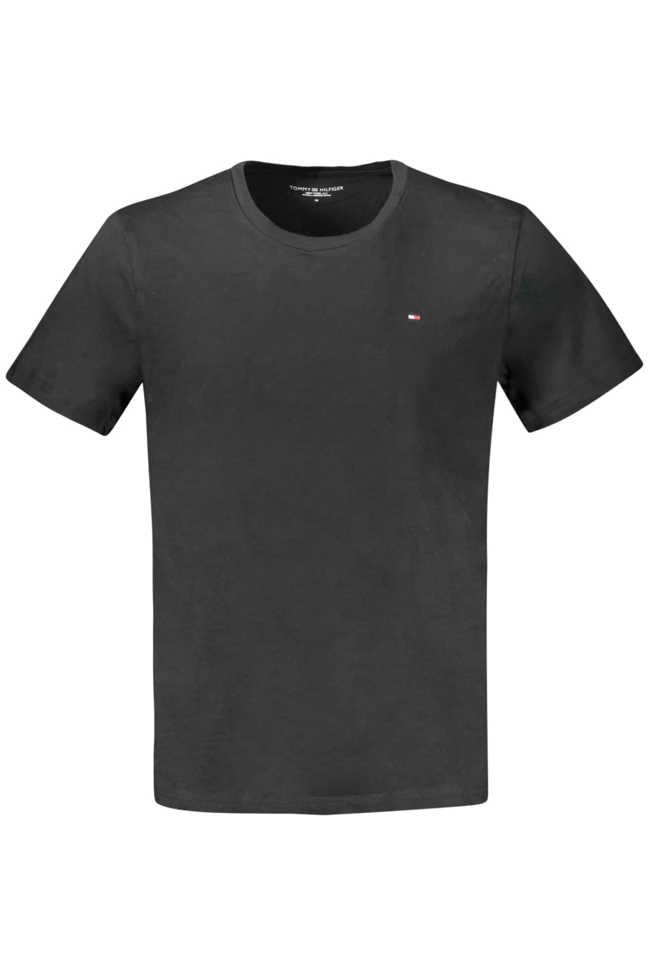 TOMMY HILFIGER KURZARM T-SHIRT HERREN SCHWARZ