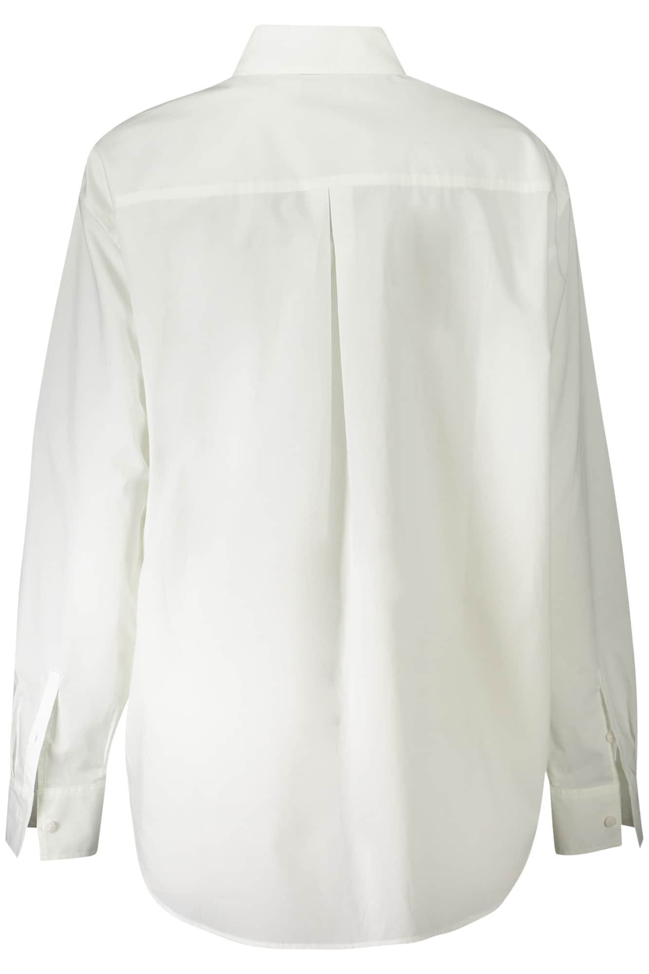 CALVIN KLEIN LANGARM SHIRT DAMEN WEISS