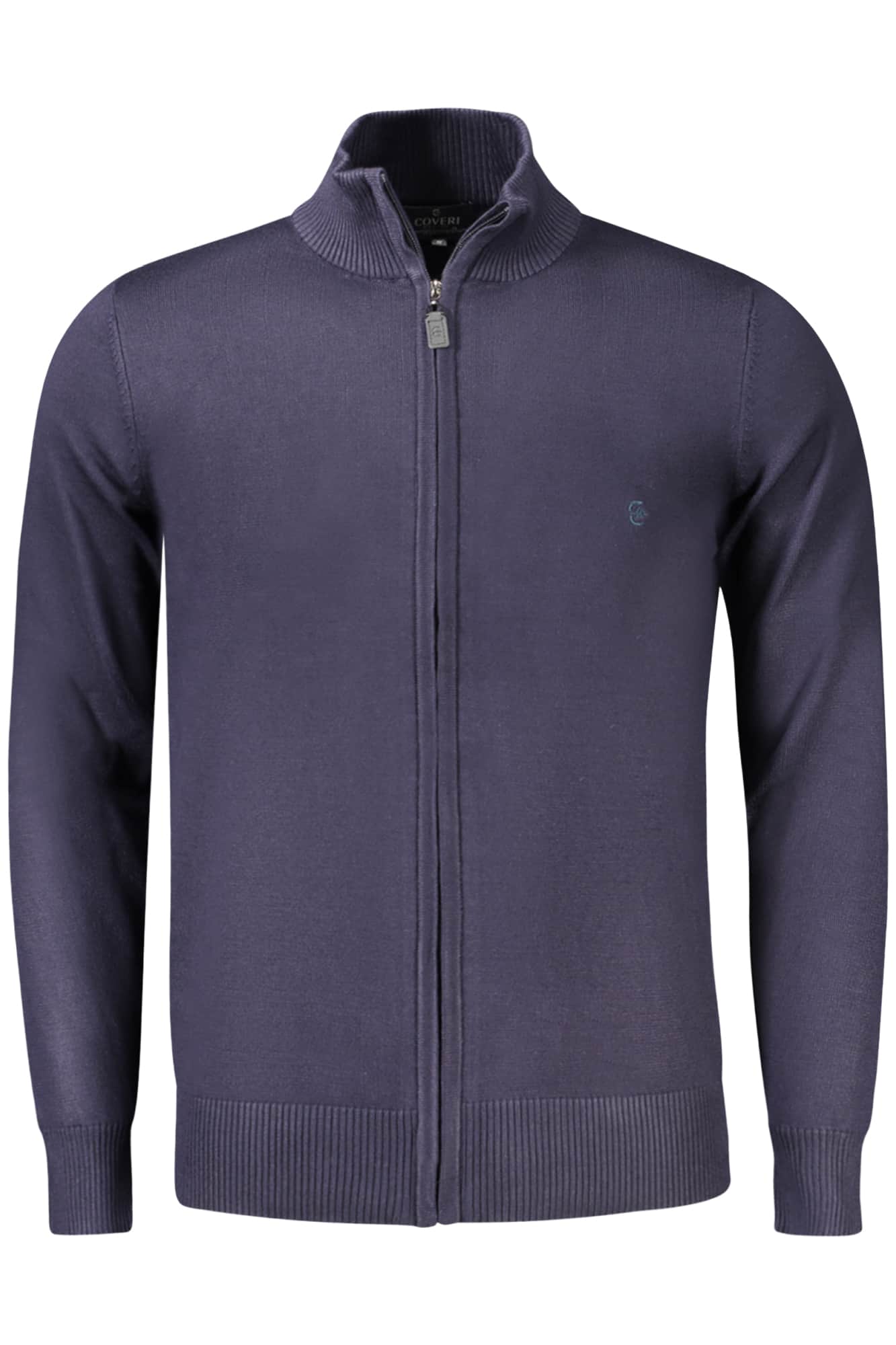 COVERI MOVING STRICKJACKE HERREN BLAU
