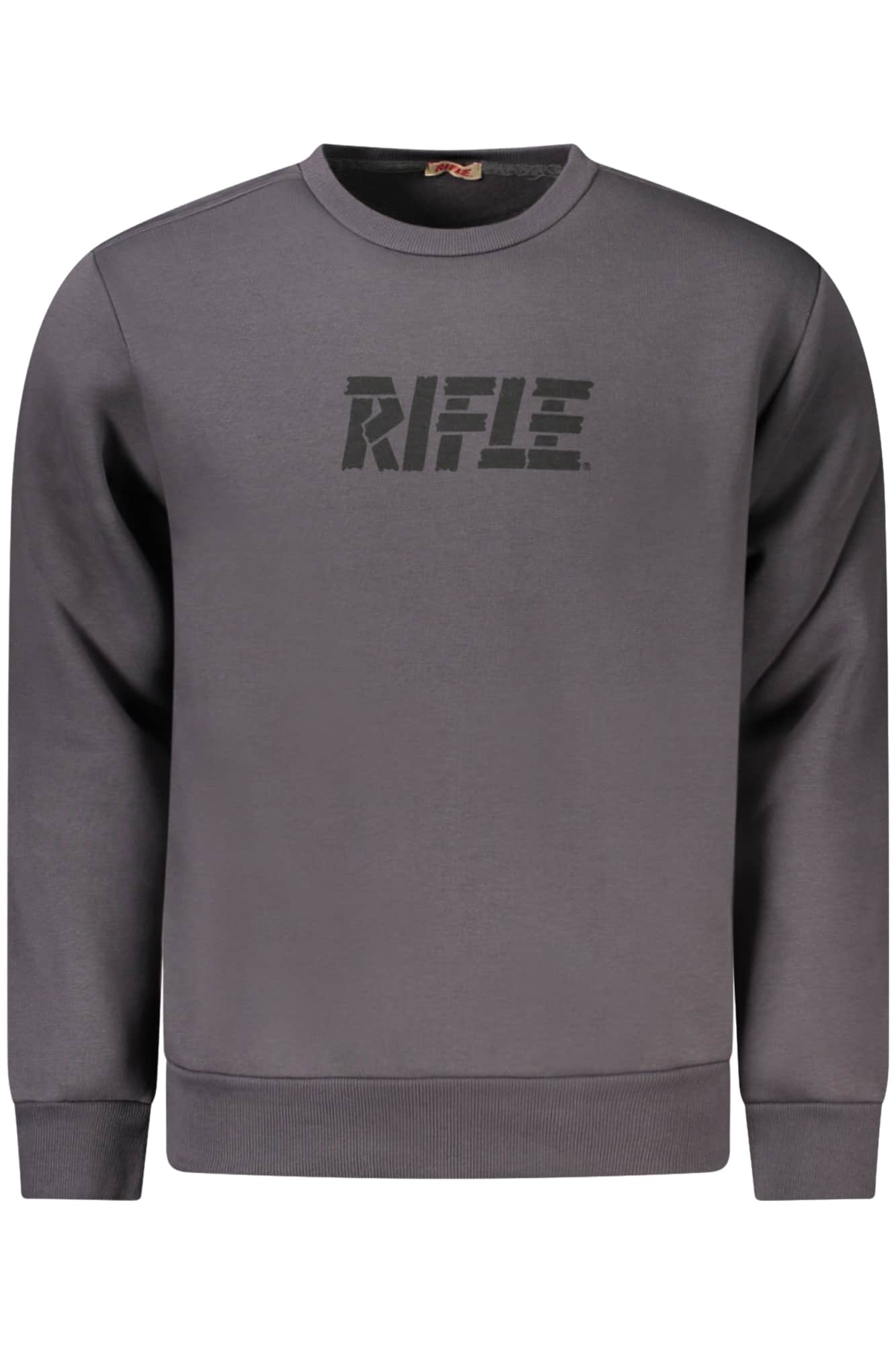 Rifle sweatshirt ohne reissverschluss herren grau