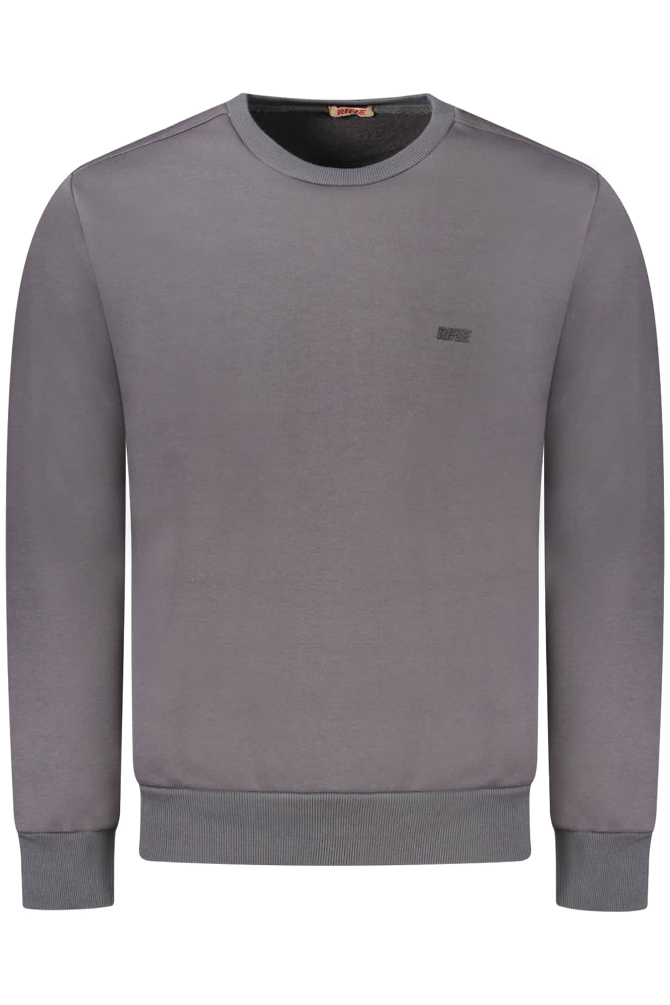 Rifle sweatshirt ohne reissverschluss herren grau