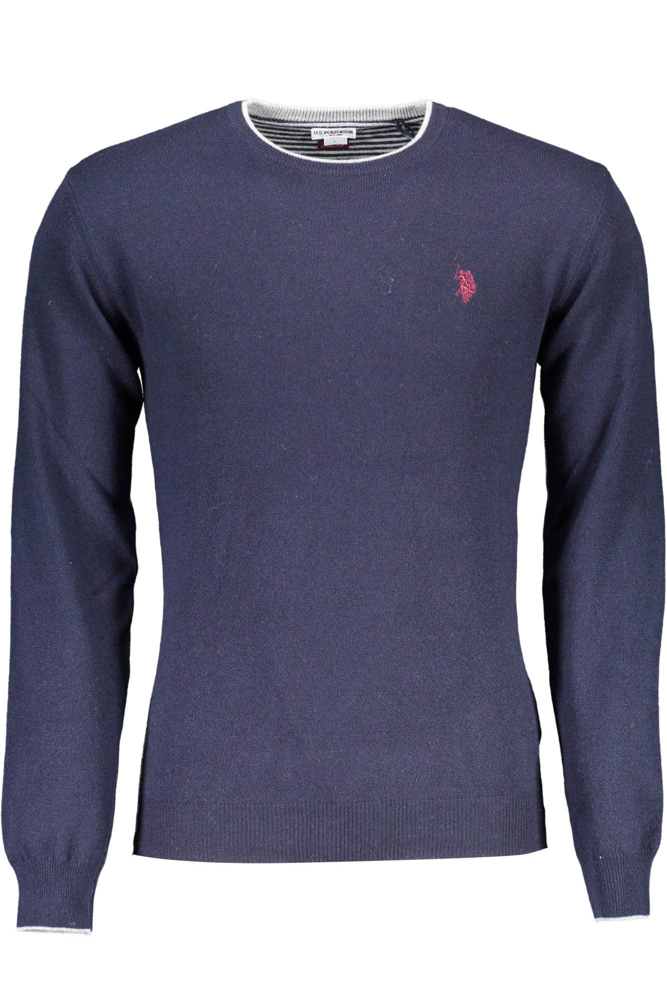 US POLO ASSN. HERREN BEIGE PULLOVER
