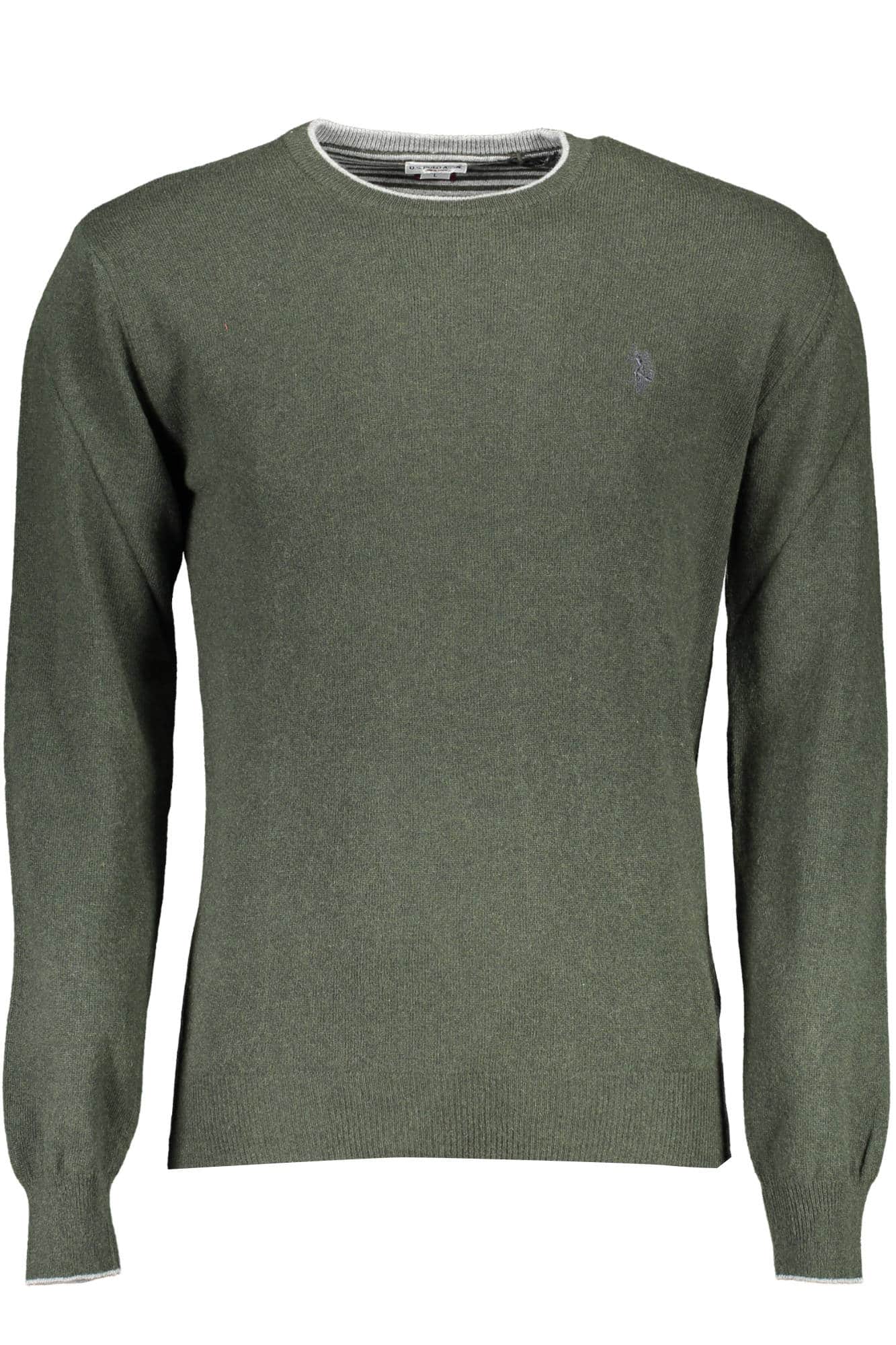 US POLO ASSN. HERREN BEIGE PULLOVER