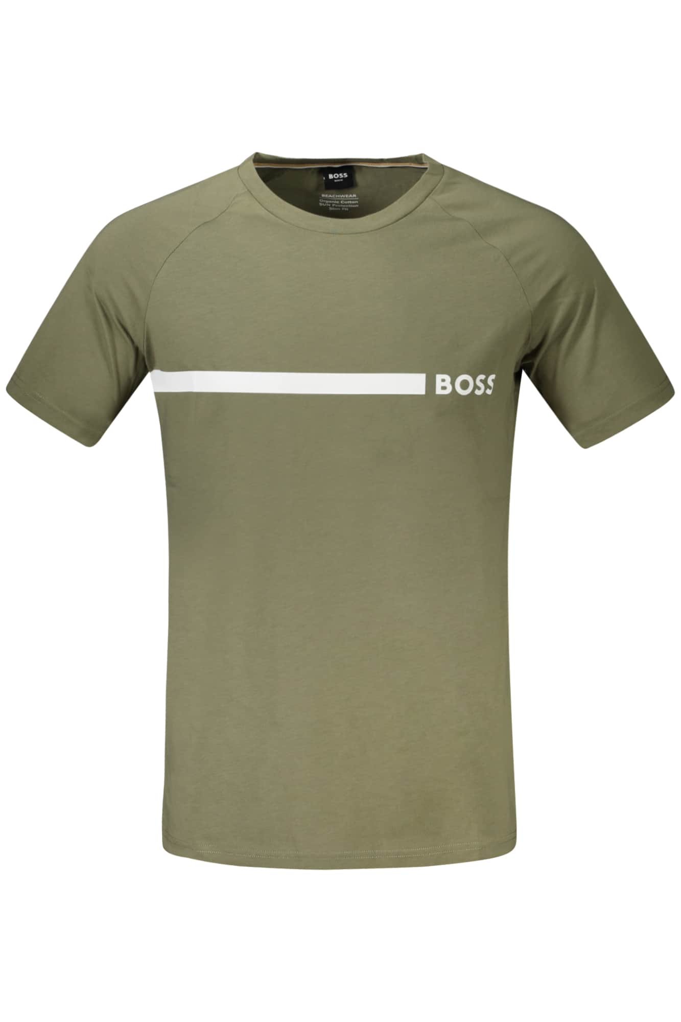 Hugo Boss herren kurzarm t-shirt grün