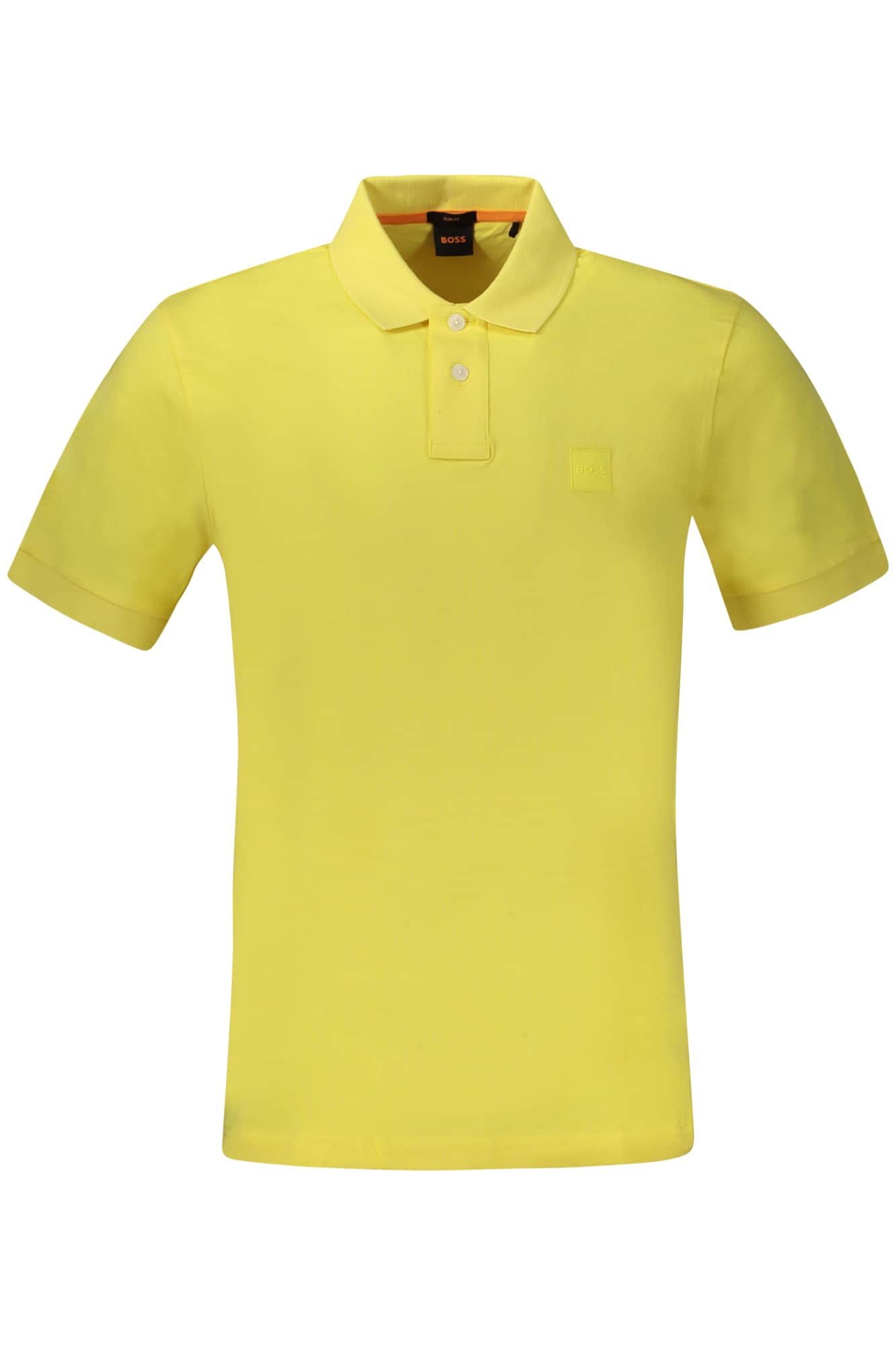 Hugo Boss polo kurzarm herren gelb