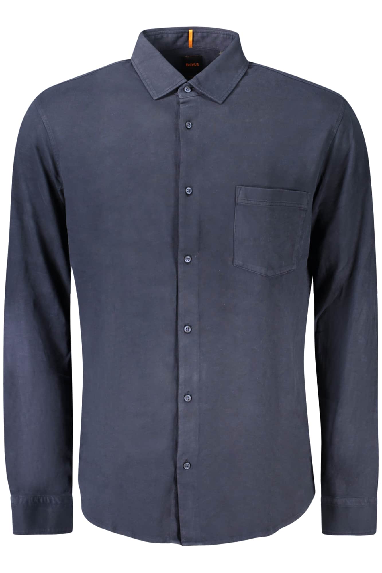 Hugo Boss langarm shirt herren blau