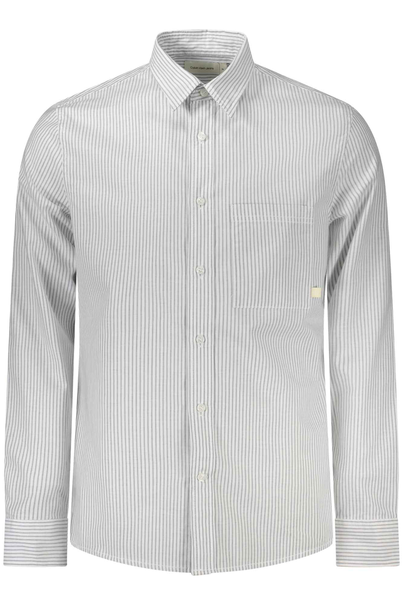CALVIN KLEIN LANGARM SHIRT HERREN WEISS
