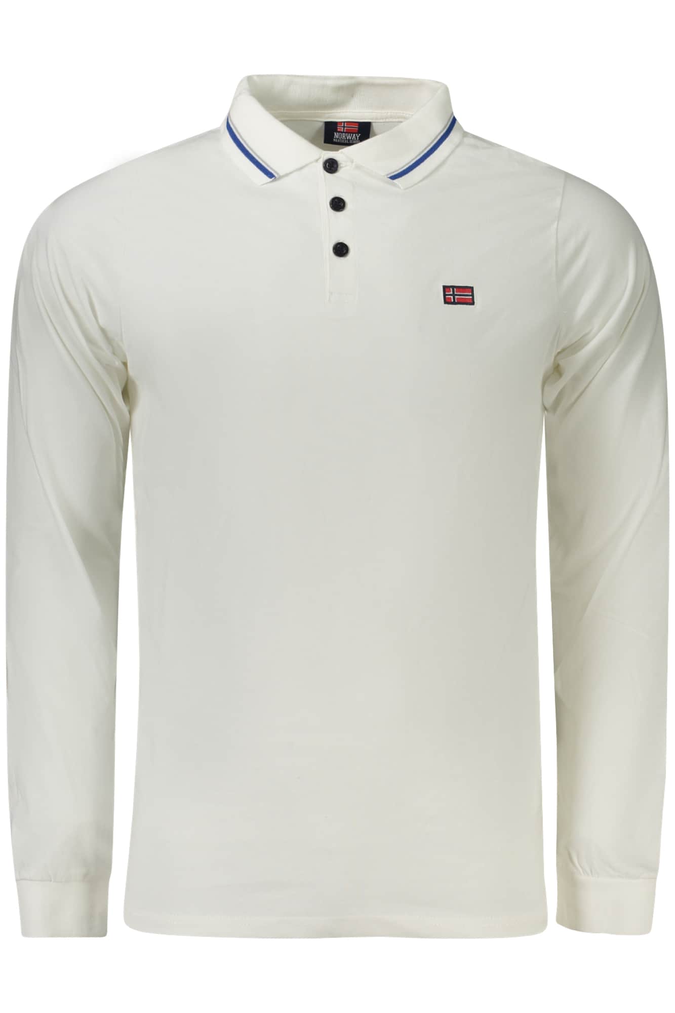 NORWAY 1963 HERREN LANGARM POLOSHIRT, BRAUN