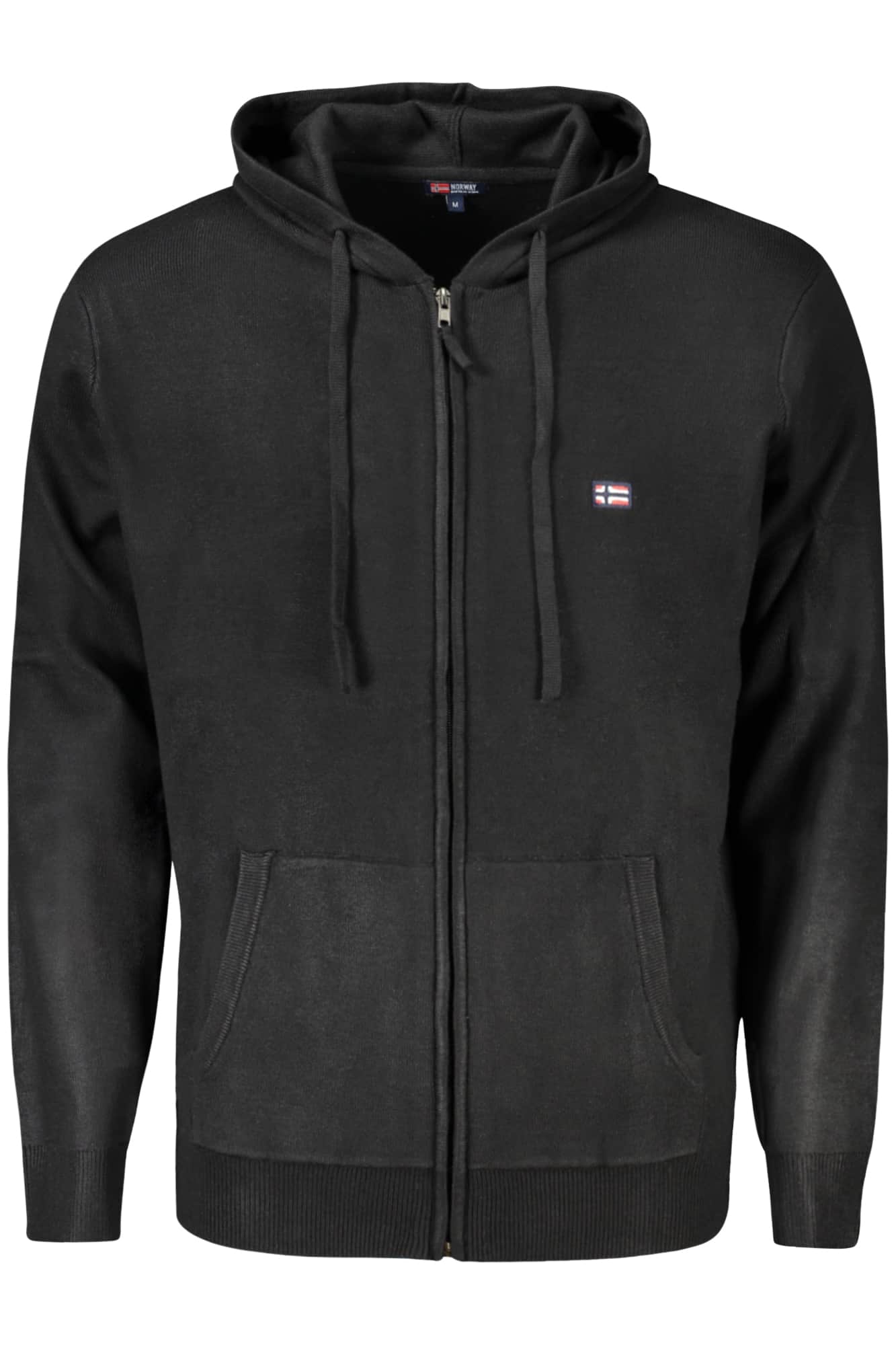 Norway 1963 schwarz herren strickjacke